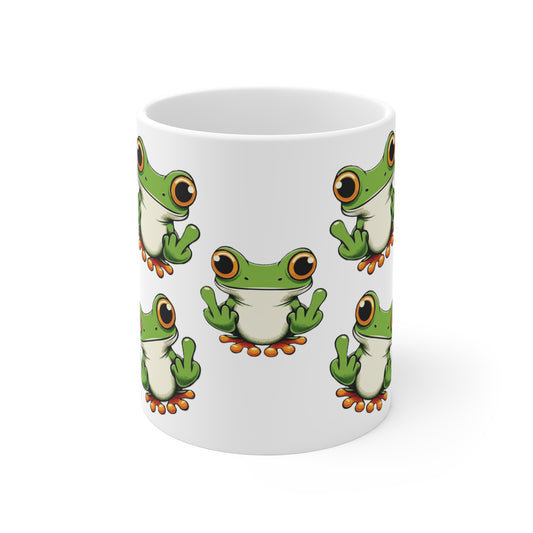 Frog Mug "I Say What Everybody Else Is Thinking" – Funny Novelty Coffee Cup