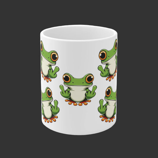 Frog Mug "I Say What Everybody Else Is Thinking" – Funny Novelty Coffee Cup