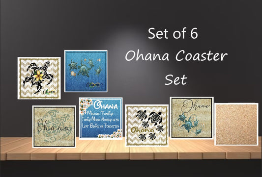 Custom Coasters set of 6