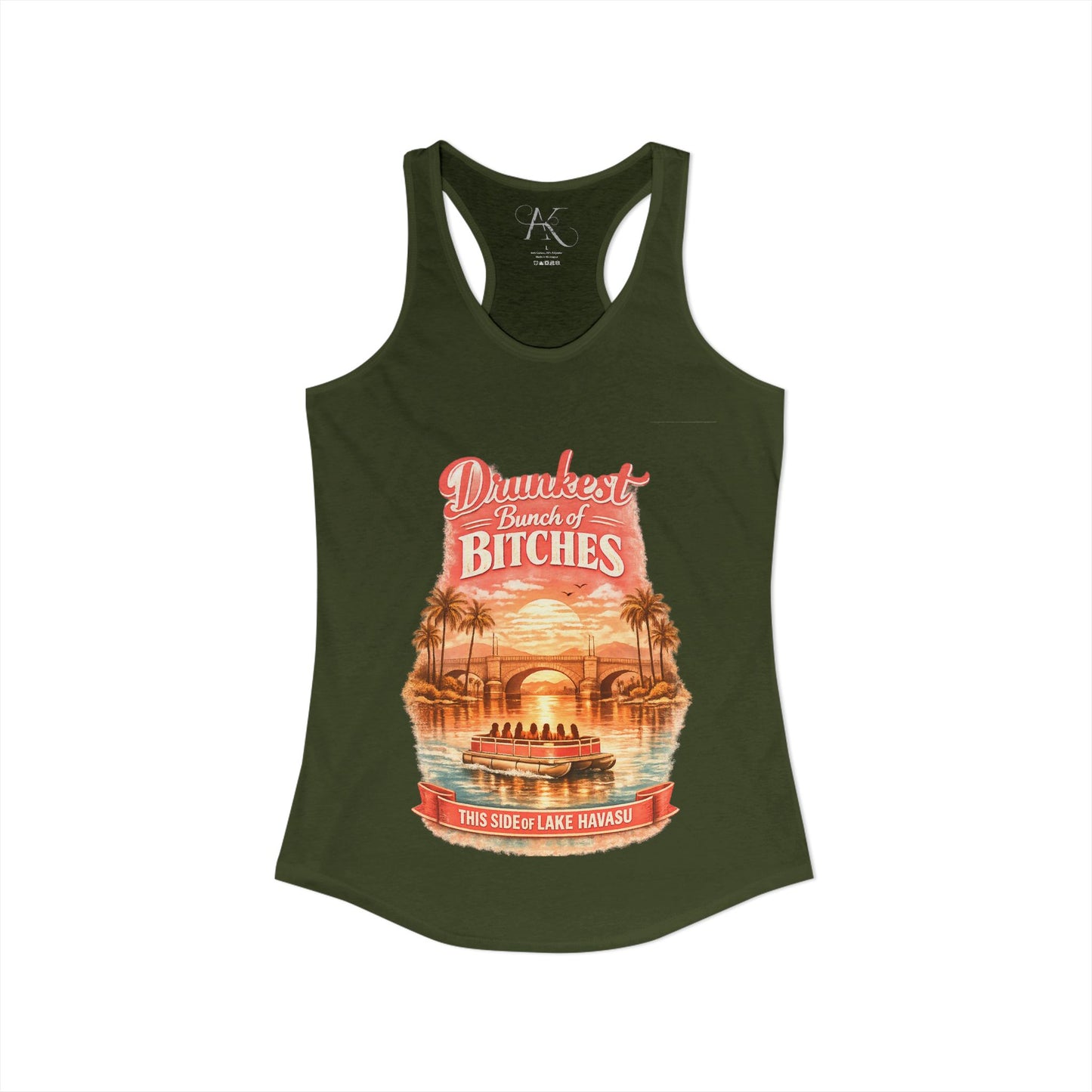 Drunkest Bunch - Lake Havasu Racerback Tank