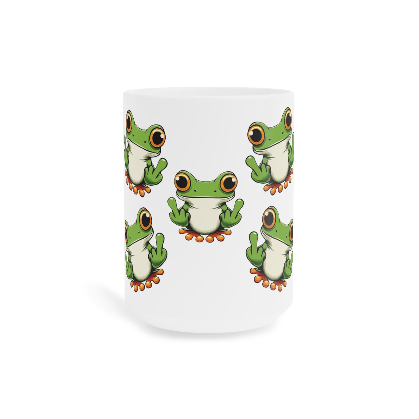 Frog Mug "I Say What Everybody Else Is Thinking" – Funny Novelty Coffee Cup