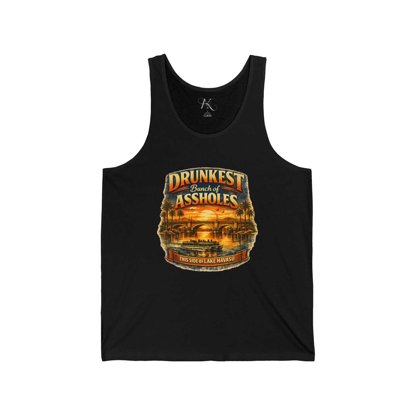 Drunkest Bunch - Lake Havasu Tank Top - Funny Bar Humor Vacation Party Tank