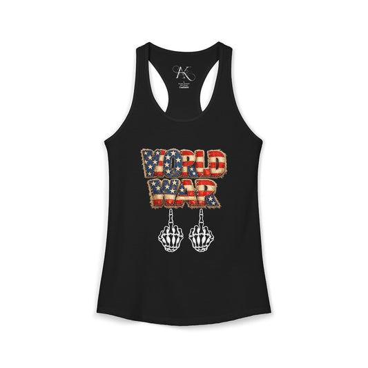 Women's Ideal Racerback Tank- World War 11