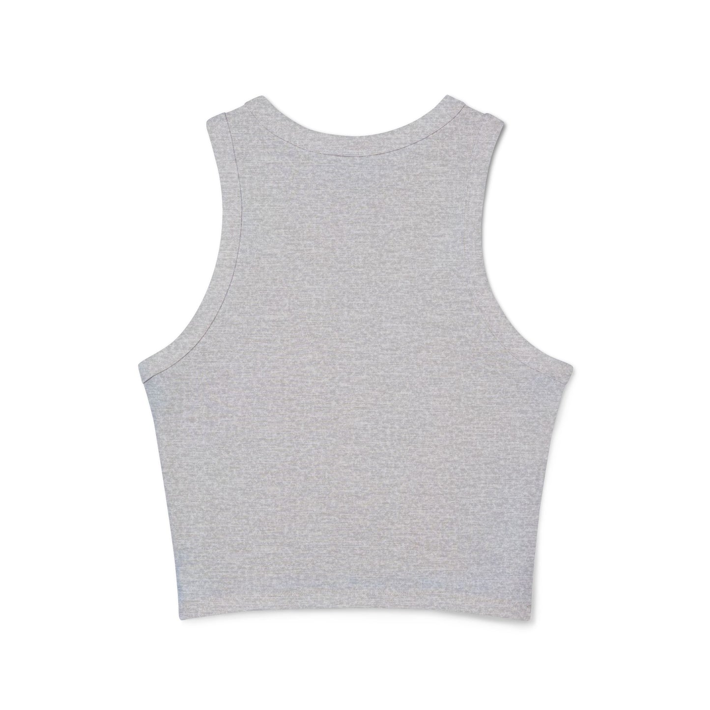 Racer Tank – “Here’s Your World War” Graphic Crop Tank
