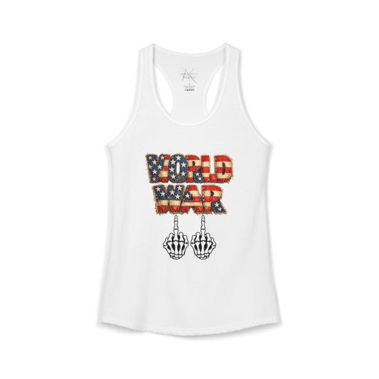 Women's Ideal Racerback Tank- World War 11