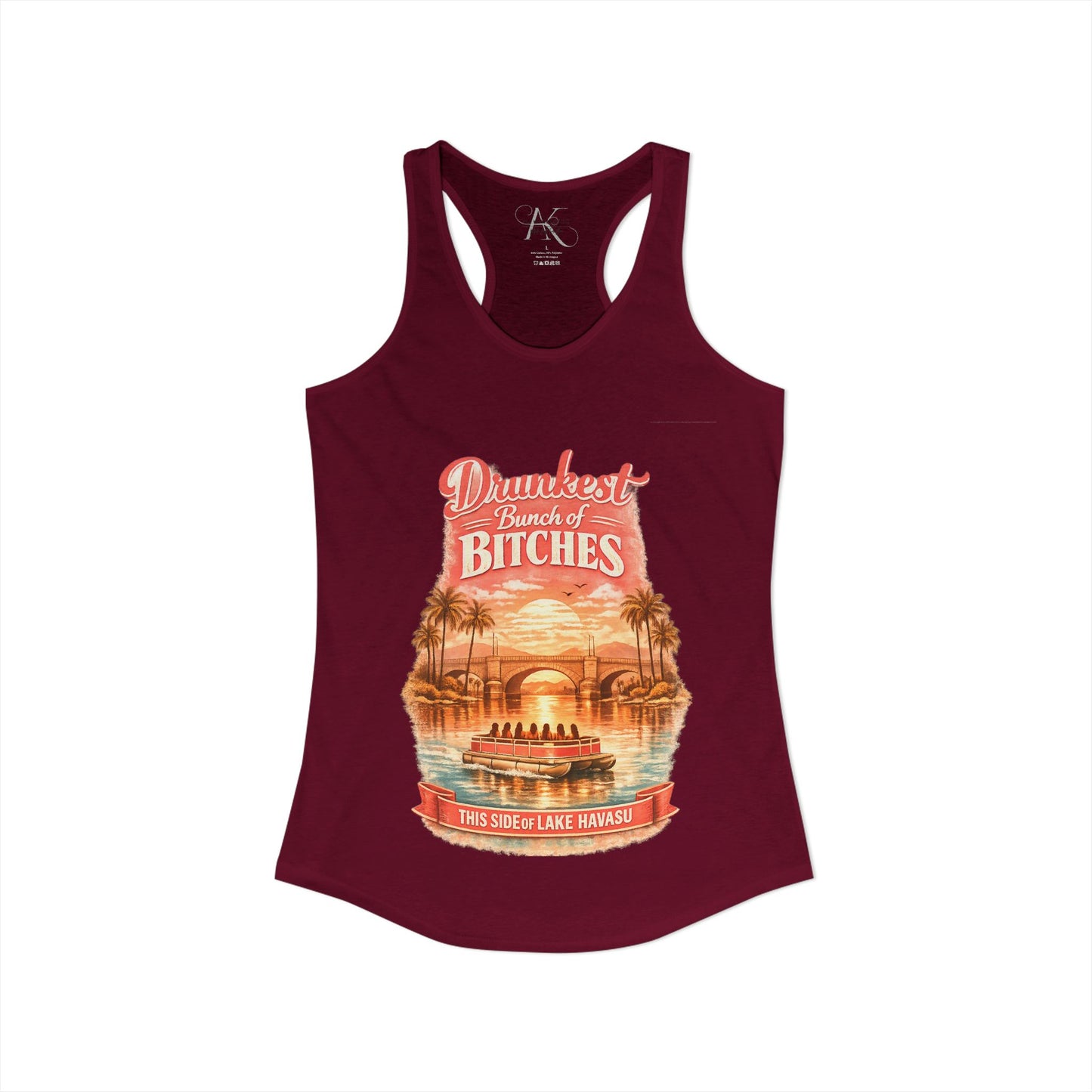 Drunkest Bunch - Lake Havasu Racerback Tank