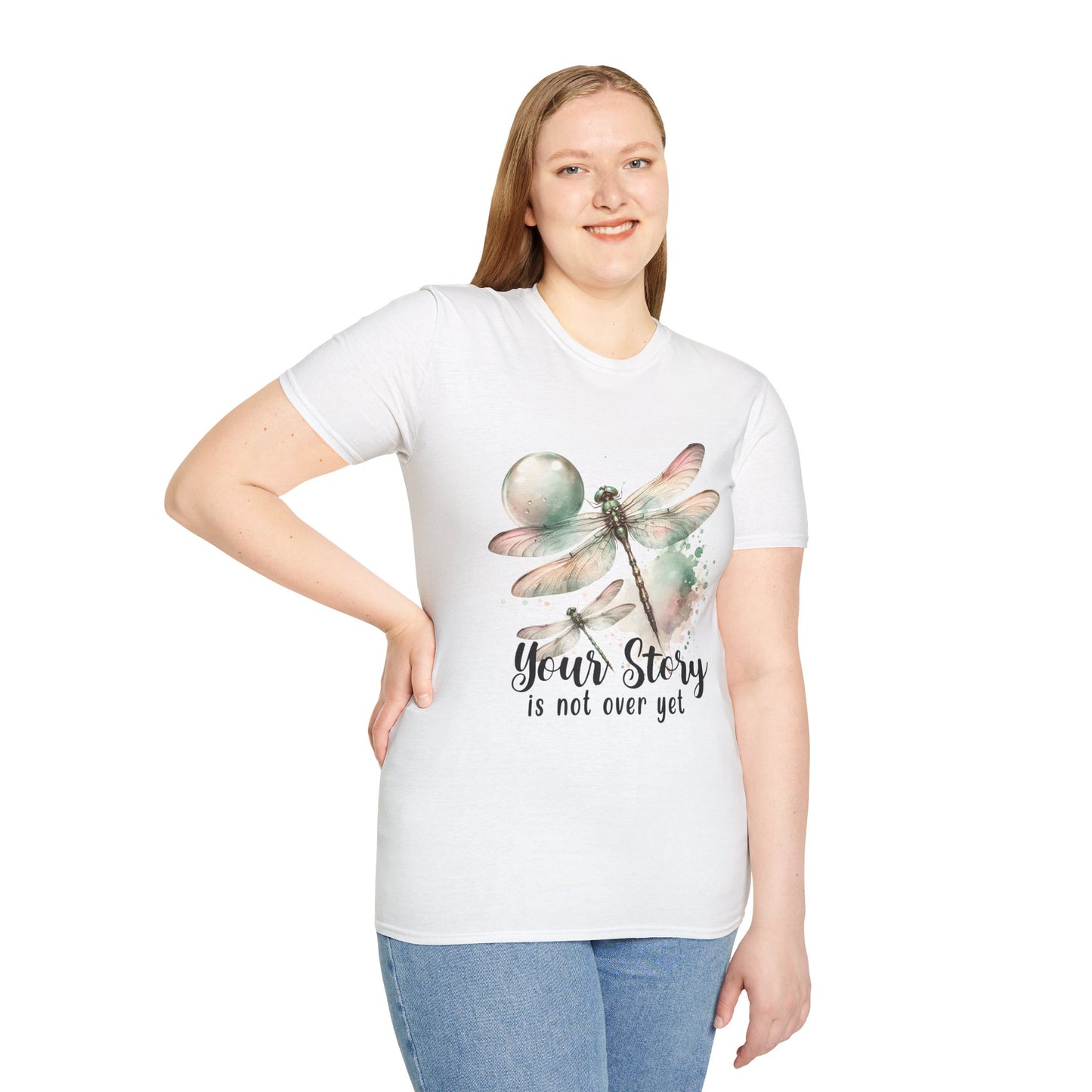Dragonfly 'Your Story Is Not Over Yet' T-Shirt