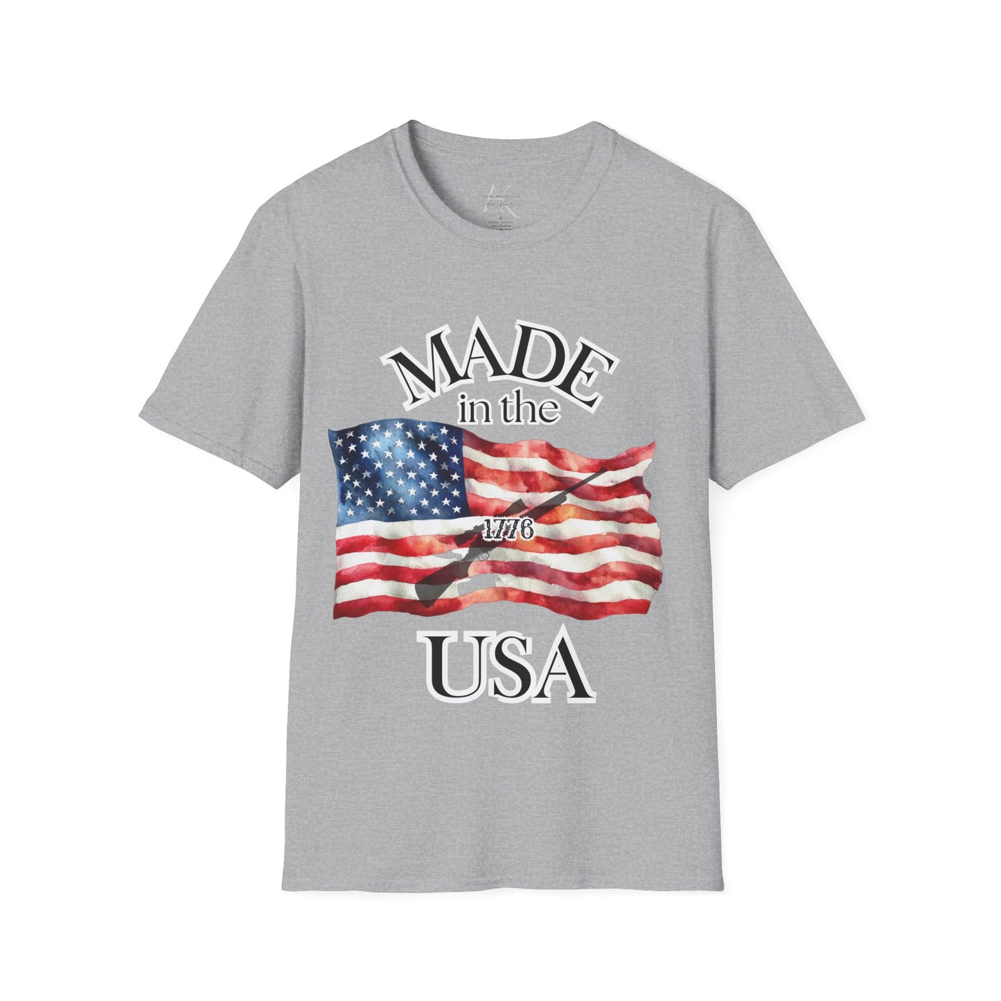 Made in the USA Flag T-Shirt — Patriotic American Pride Tee