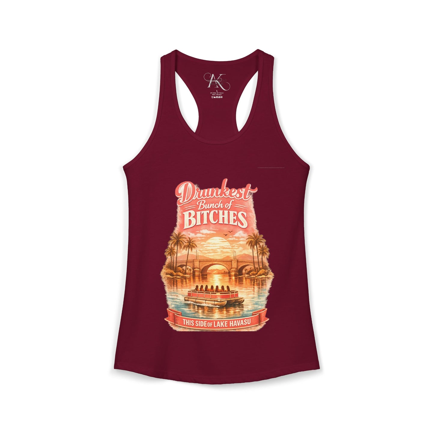 Drunkest Bunch - Lake Havasu Racerback Tank
