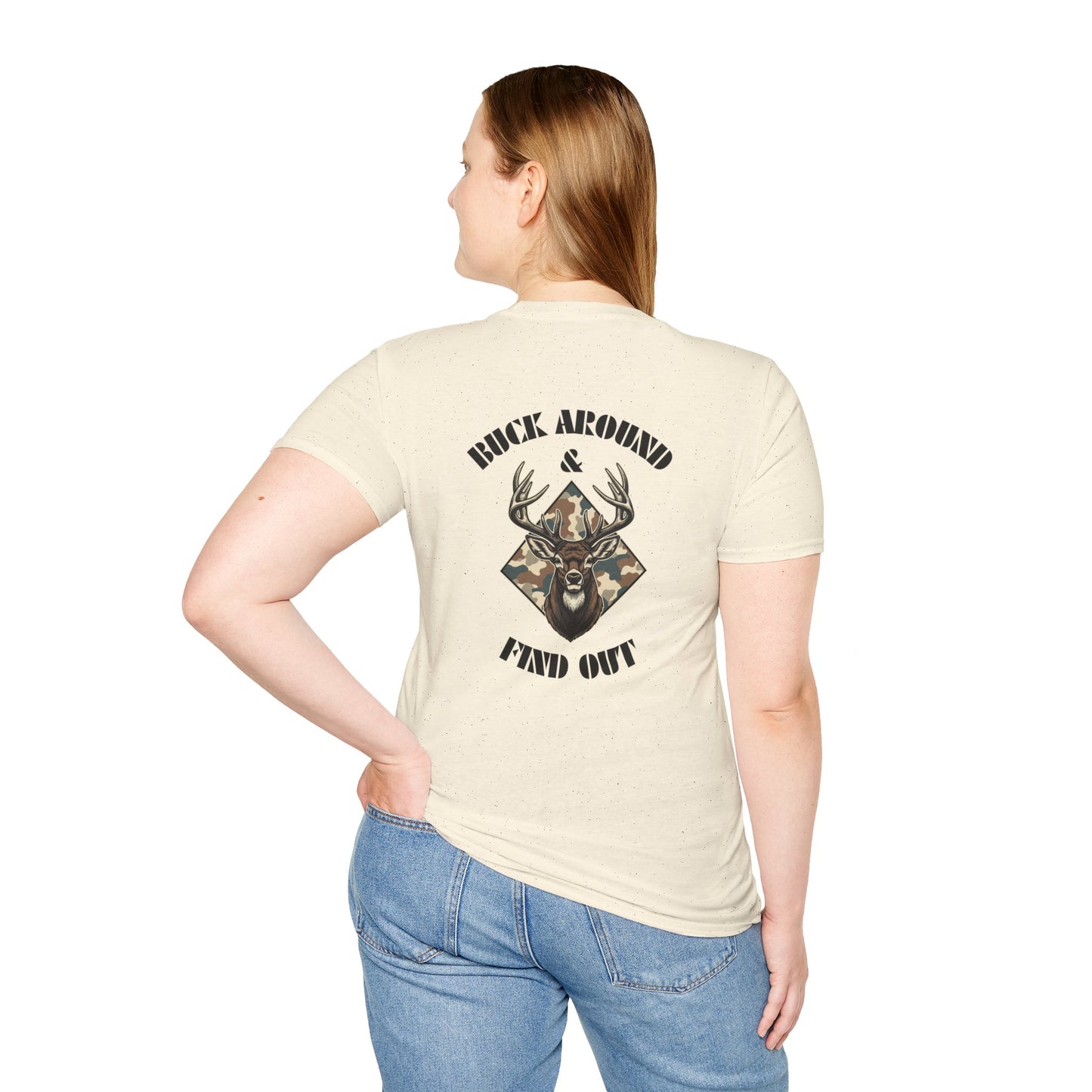 Buck Around and Find Out - Backside Design