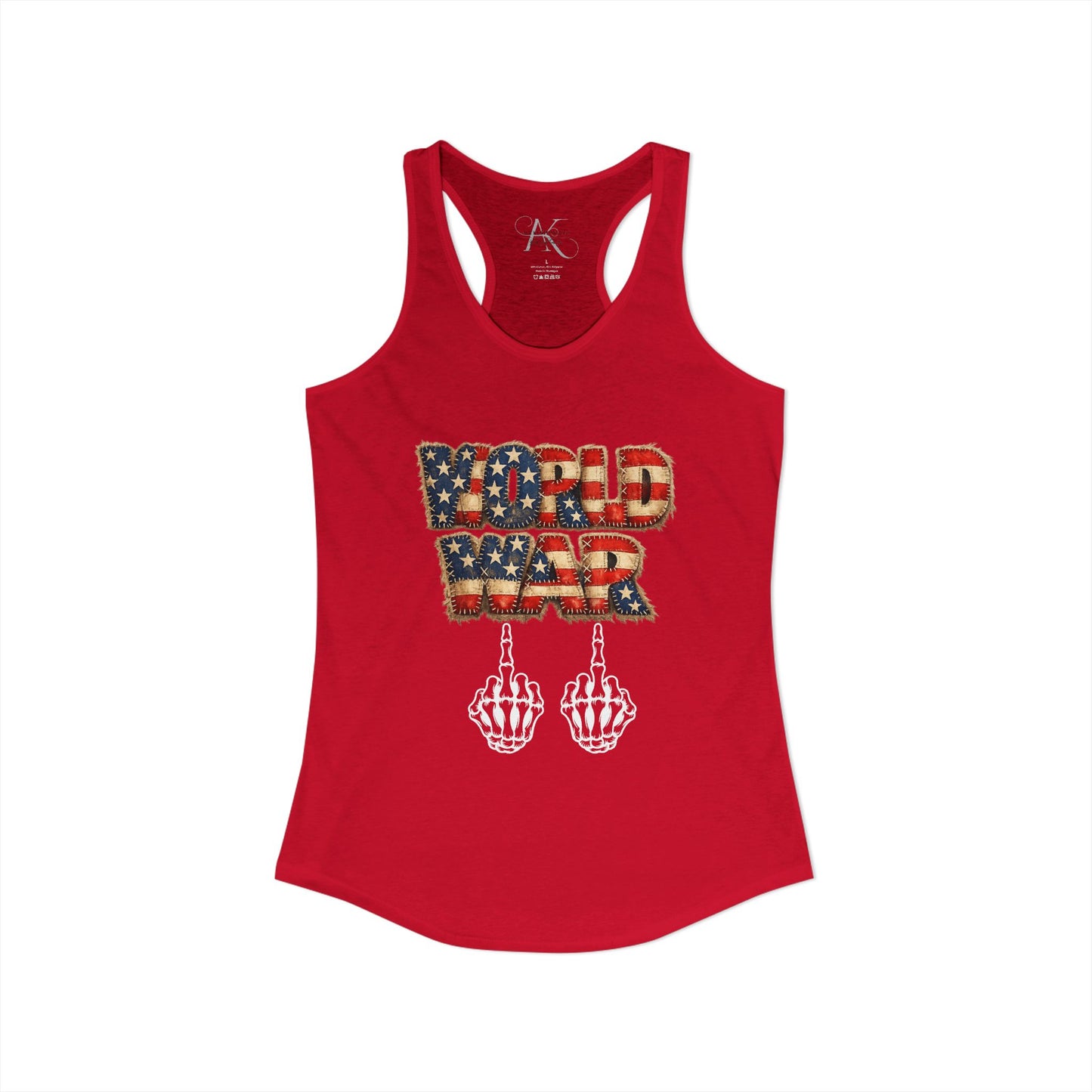 Women's Ideal Racerback Tank- World War 11