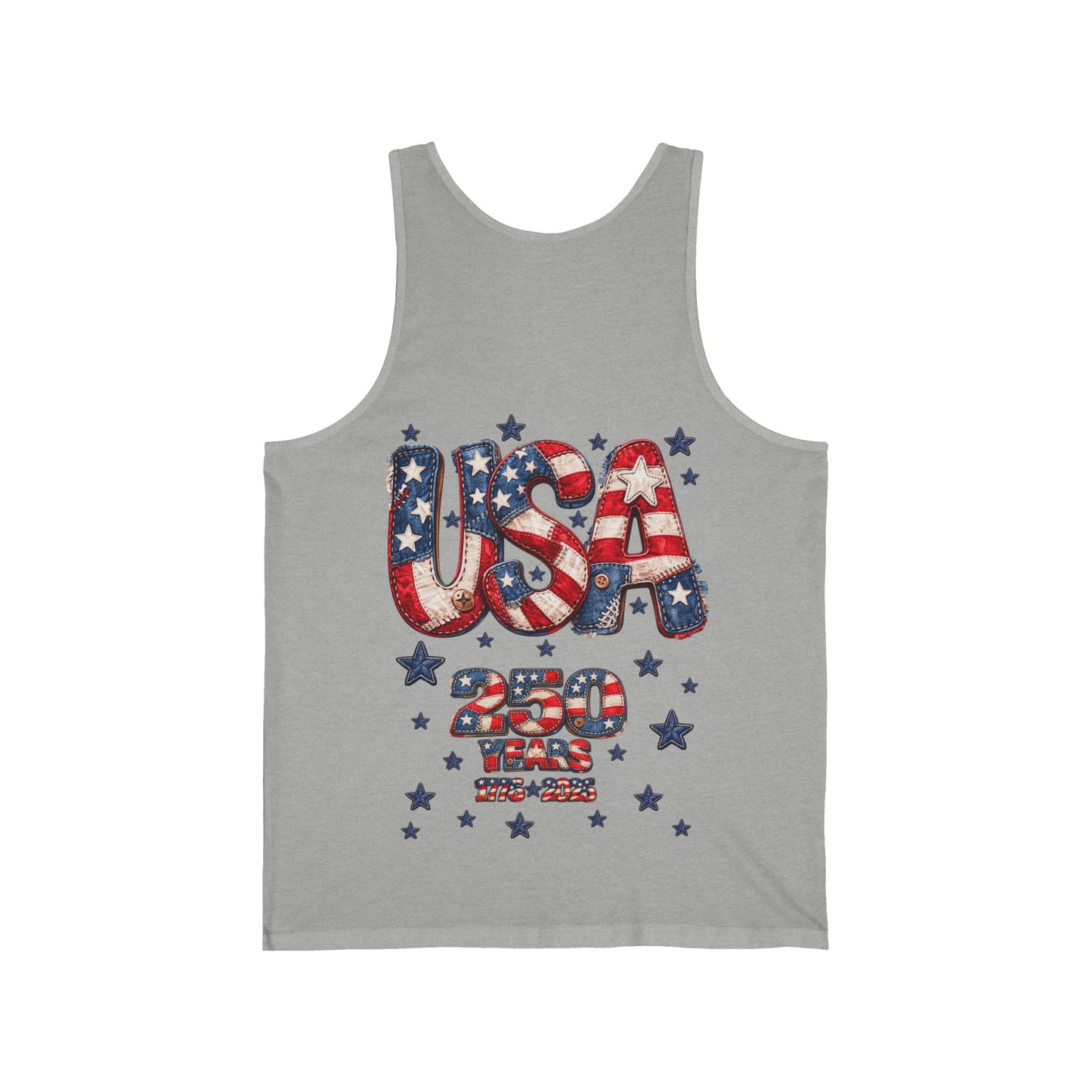 USA 250 Years Tank Top — Patriotic  American Graphic Tank