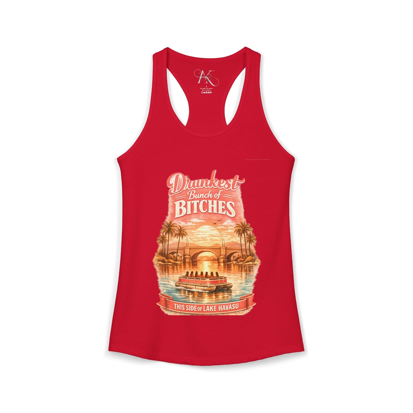 Drunkest Bunch - Lake Havasu Racerback Tank