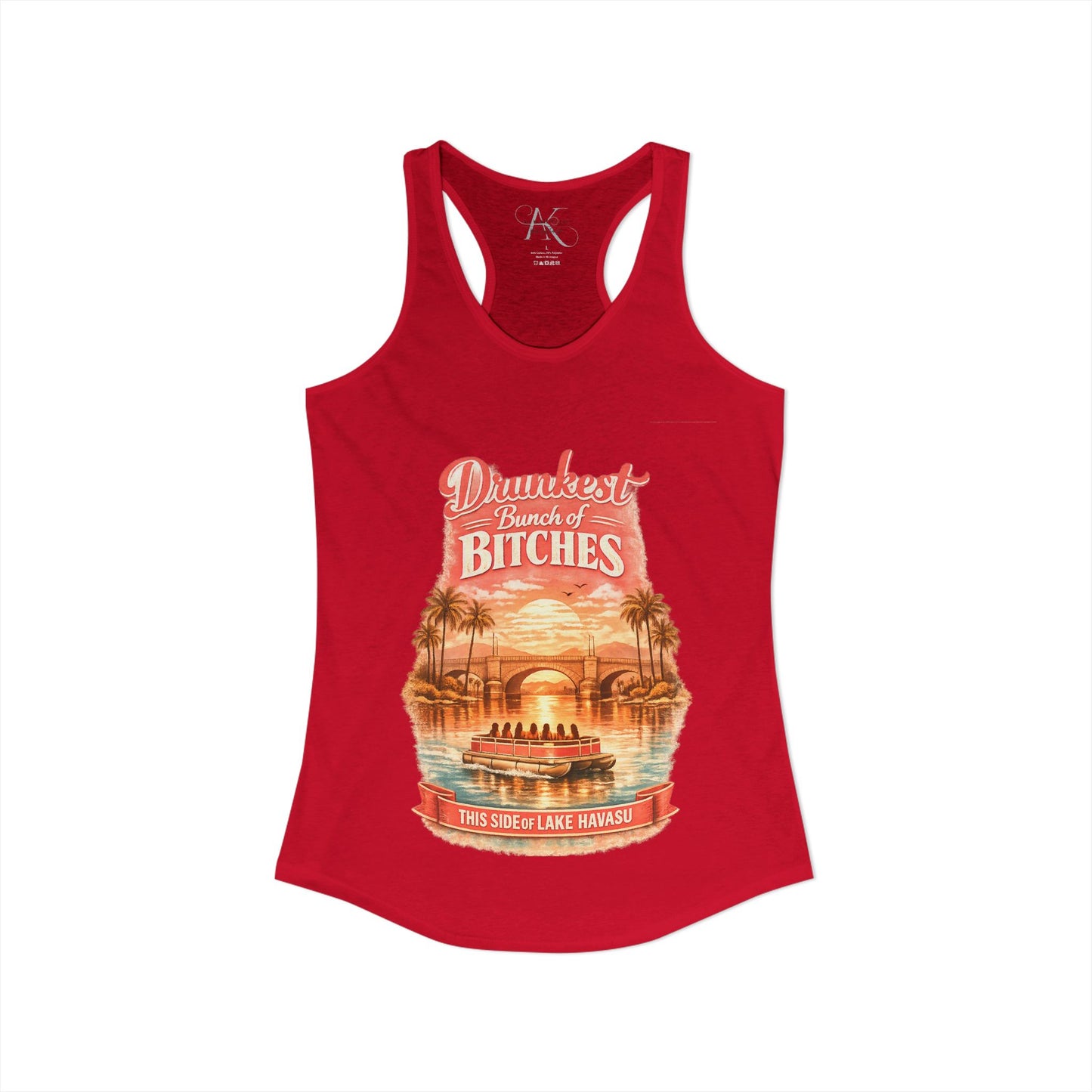 Drunkest Bunch - Lake Havasu Racerback Tank