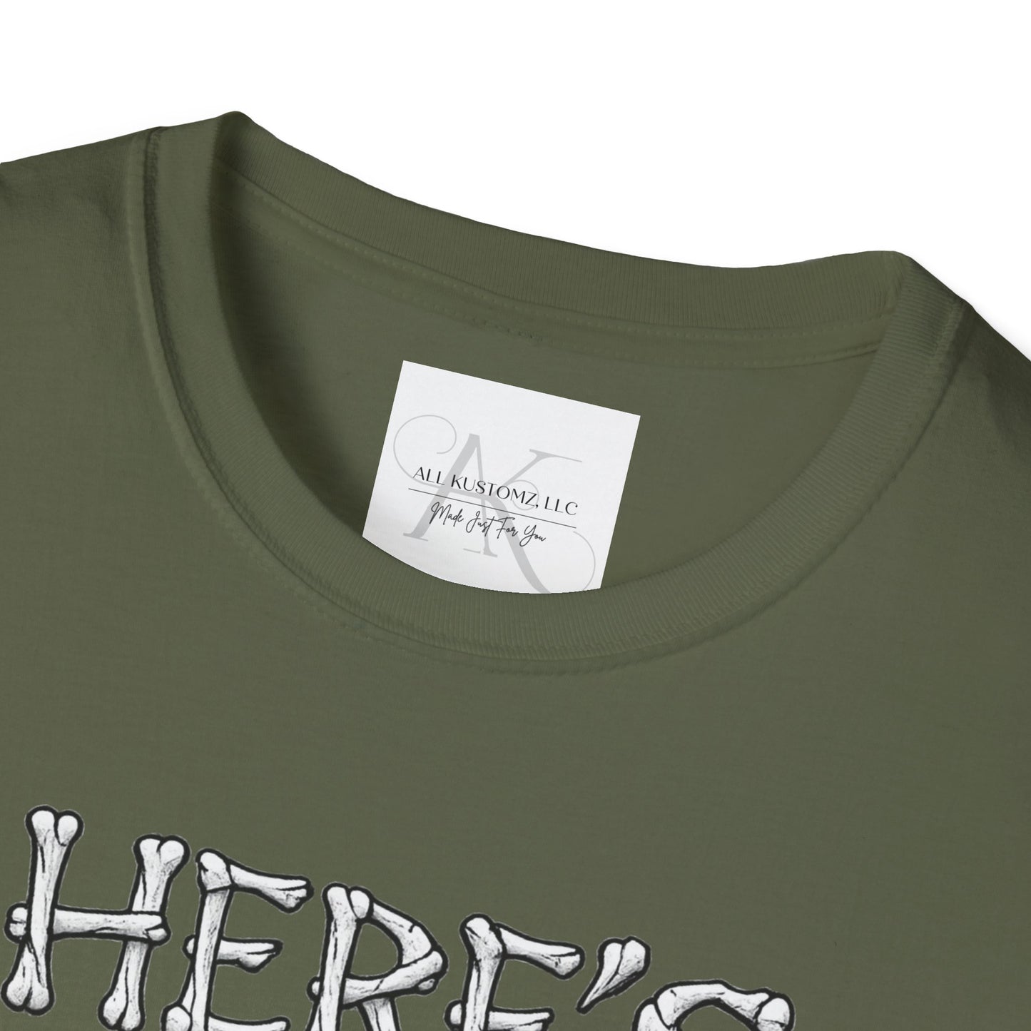 Here's Your World War T-Shirt — Edgy Skeleton Middle Finger Graphic Tee
