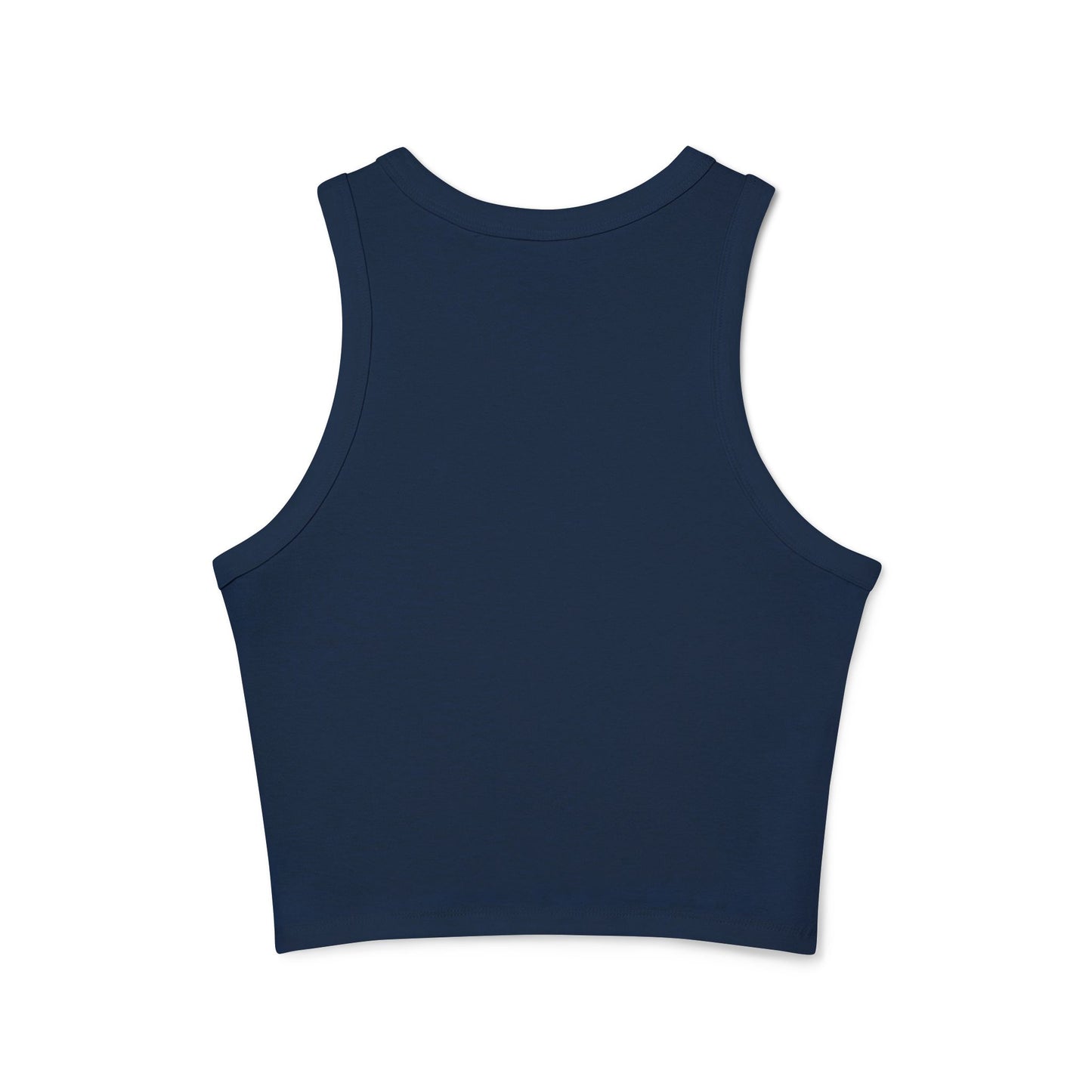 Racer Tank – “Here’s Your World War” Graphic Crop Tank
