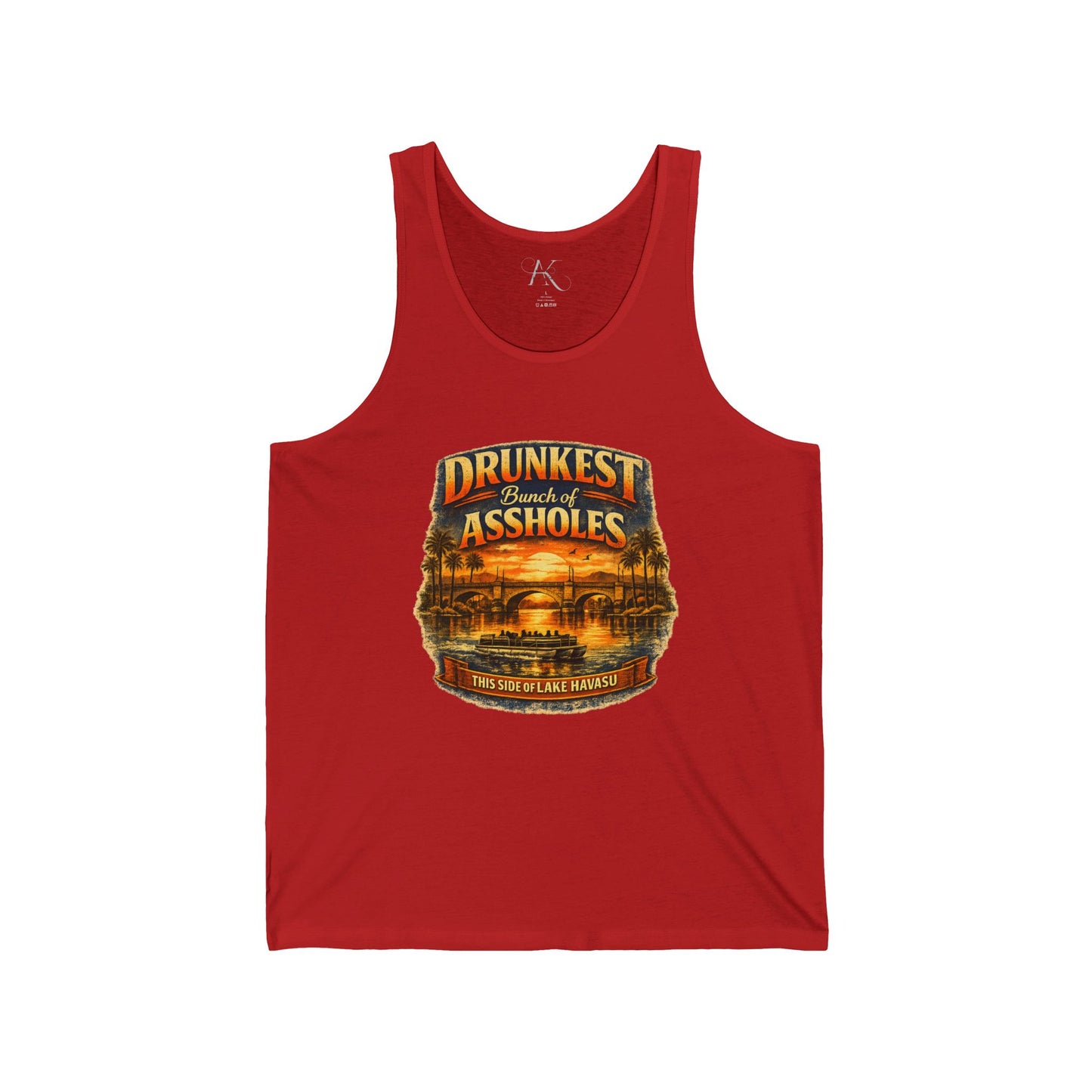 Drunkest Bunch - Lake Havasu Tank Top - Funny Bar Humor Vacation Party Tank