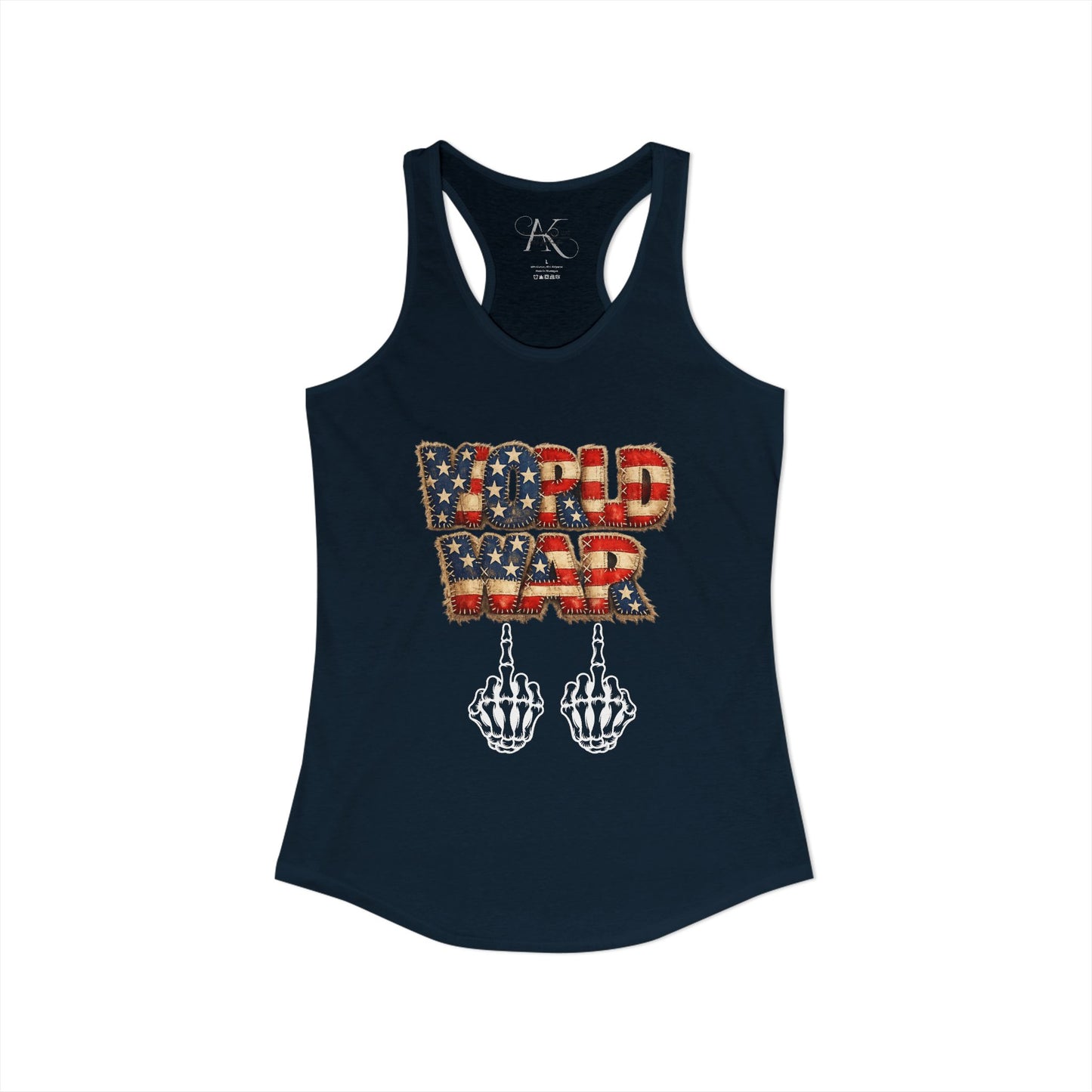 Women's Ideal Racerback Tank- World War 11