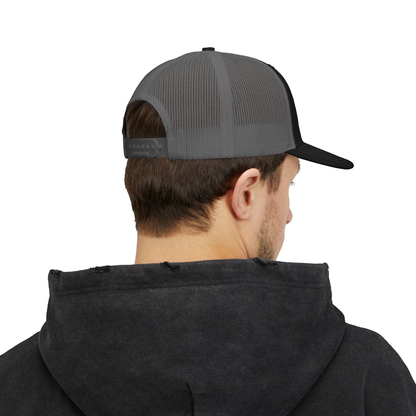 Trucker Cap — "Here’s Your World War 11" Bold Graphic Mesh Snapback