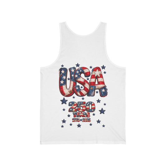 USA 250 Years Tank Top — Patriotic  American Graphic Tank