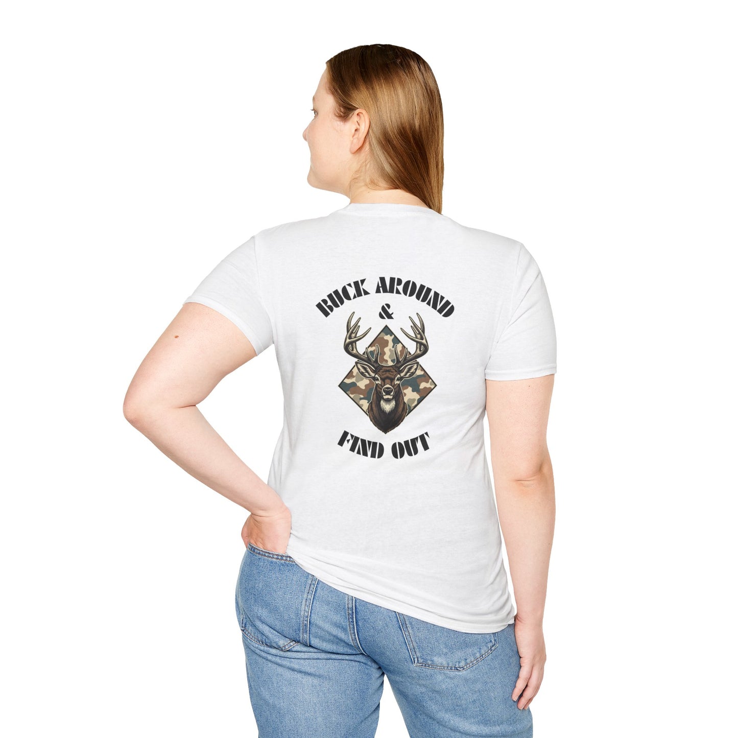 Buck Around and Find Out - Backside Design
