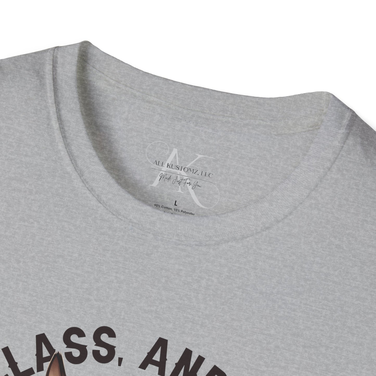 Badass Donkey T-Shirt — "Sass, Class, And Totally Bad*ss" Funny Graphic Tee