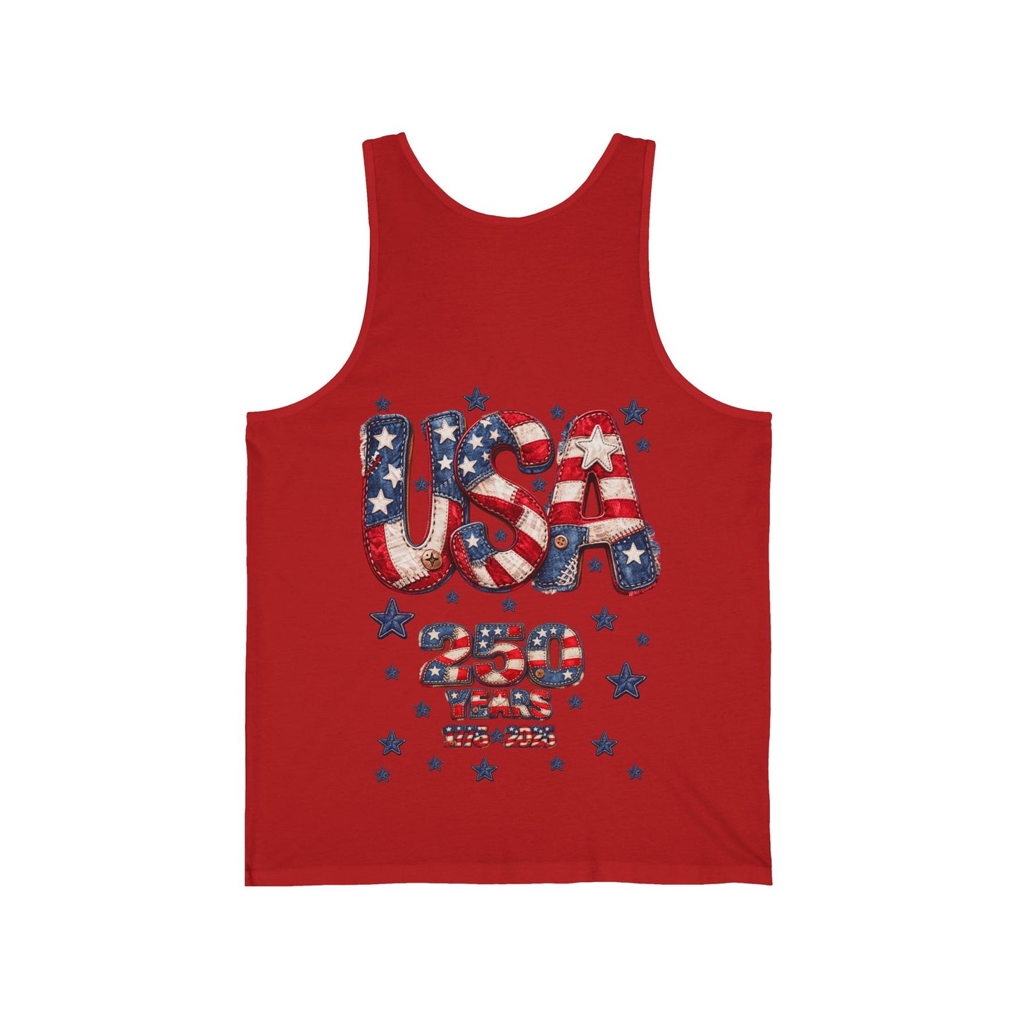 USA 250 Years Tank Top — Patriotic  American Graphic Tank