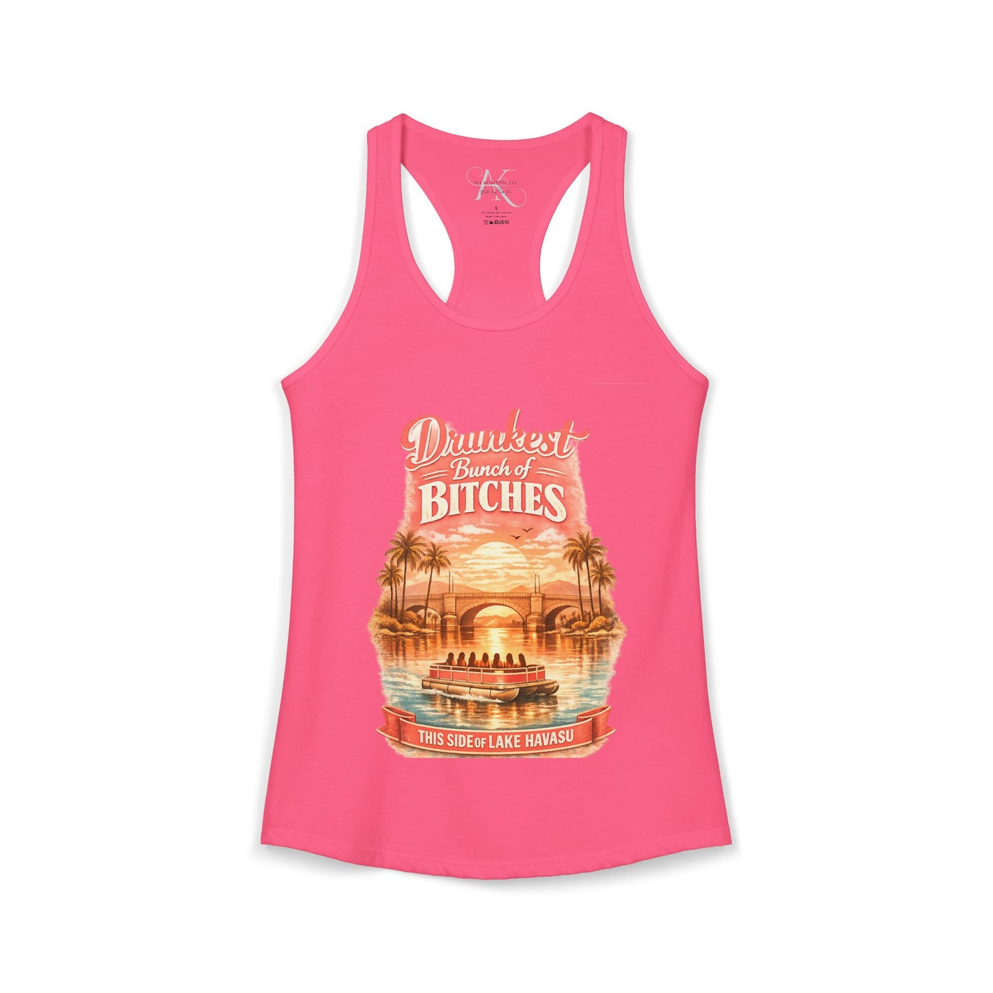 Drunkest Bunch - Lake Havasu Racerback Tank