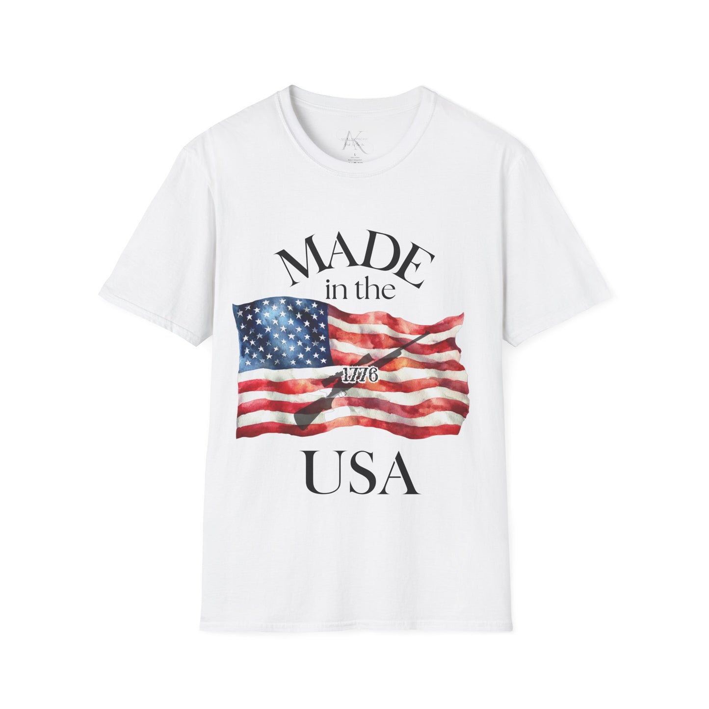 Made in the USA Flag T-Shirt — Patriotic American Pride Tee