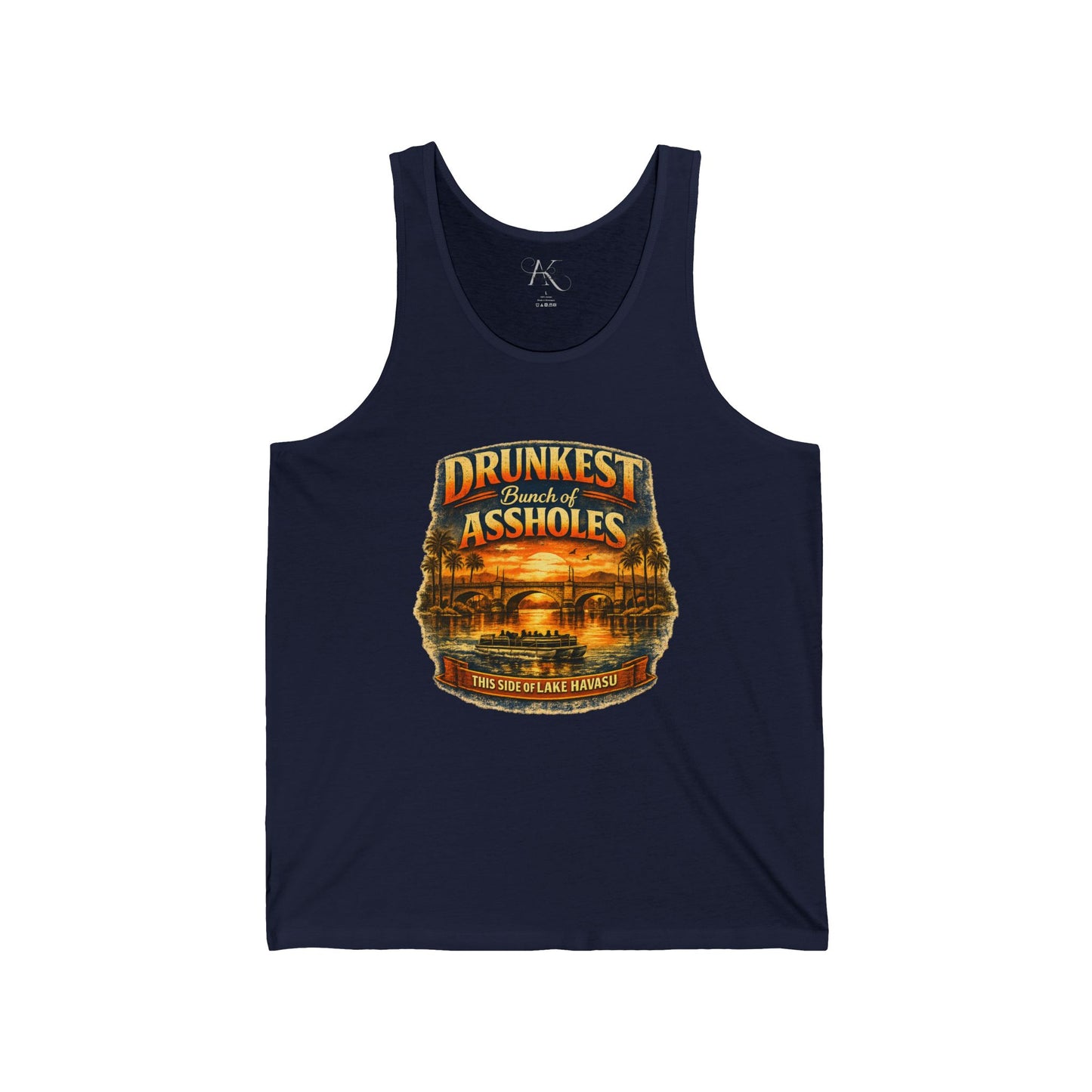 Drunkest Bunch - Lake Havasu Tank Top - Funny Bar Humor Vacation Party Tank