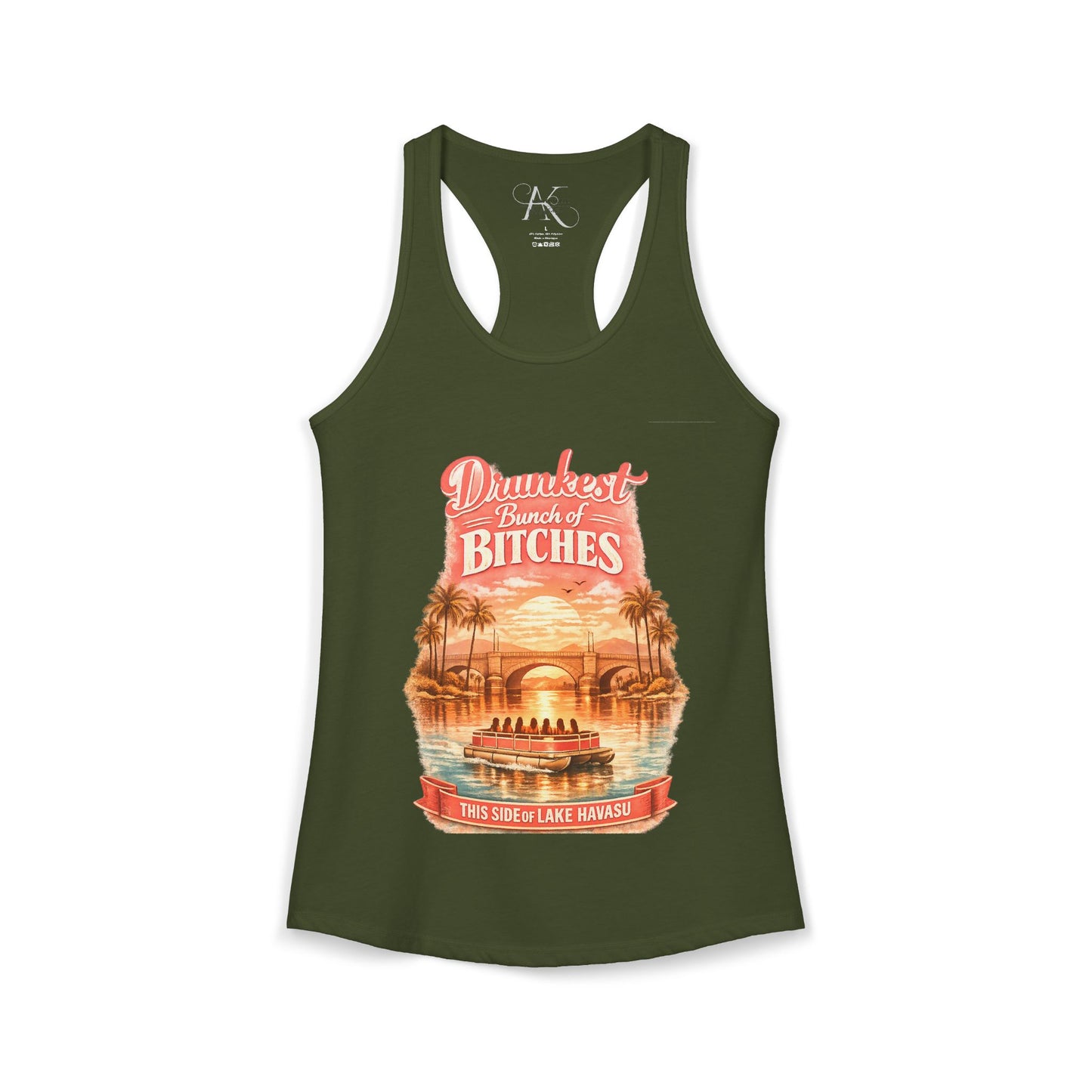 Drunkest Bunch - Lake Havasu Racerback Tank