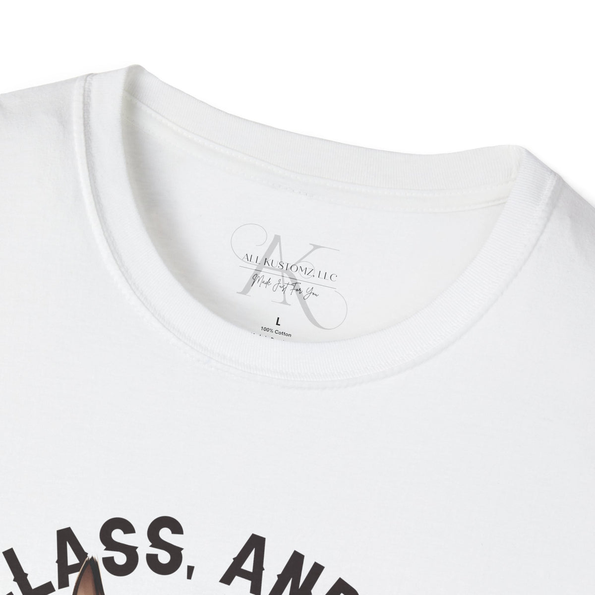 Badass Donkey T-Shirt — "Sass, Class, And Totally Bad*ss" Funny Graphic Tee