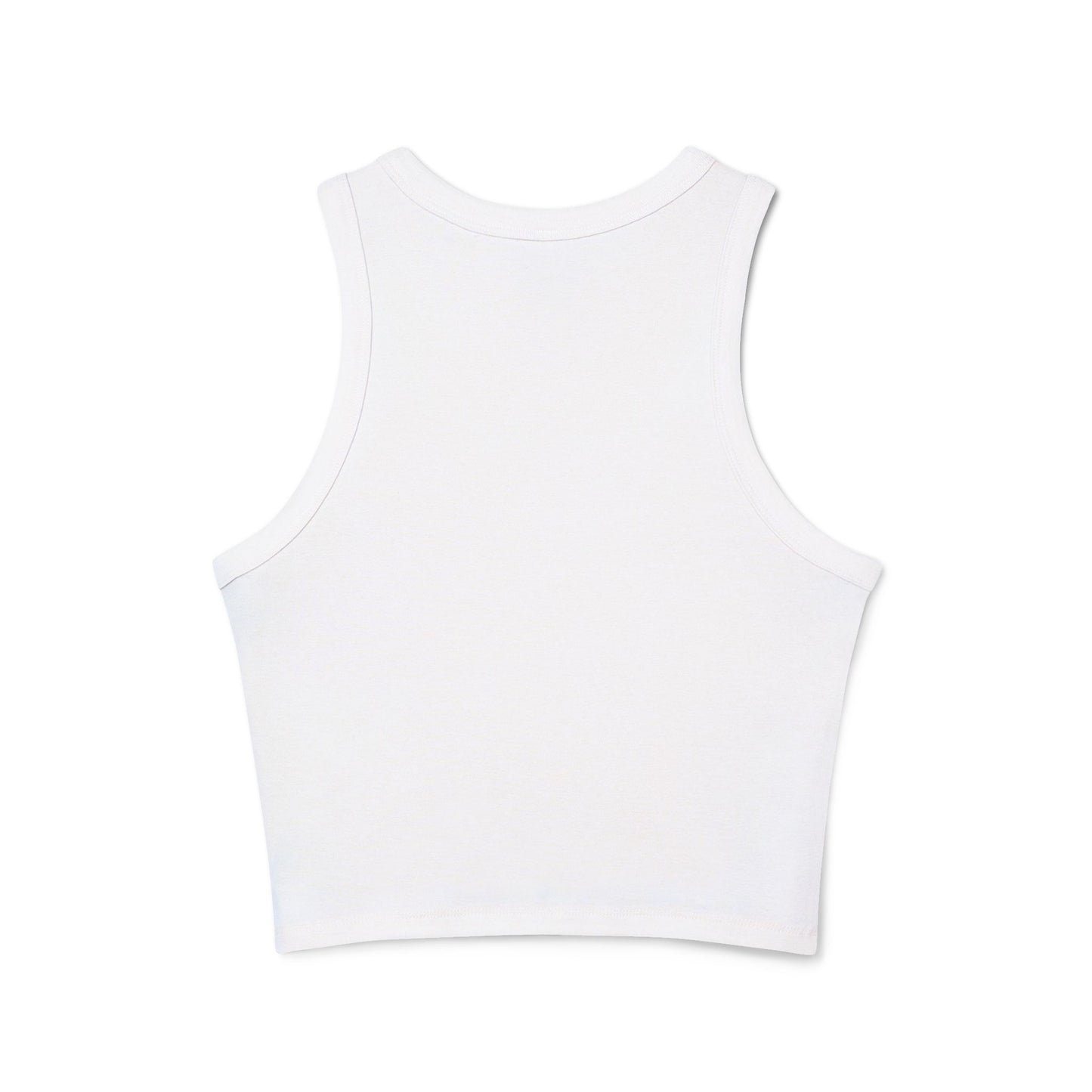 Racer Tank – “Here’s Your World War” Graphic Crop Tank