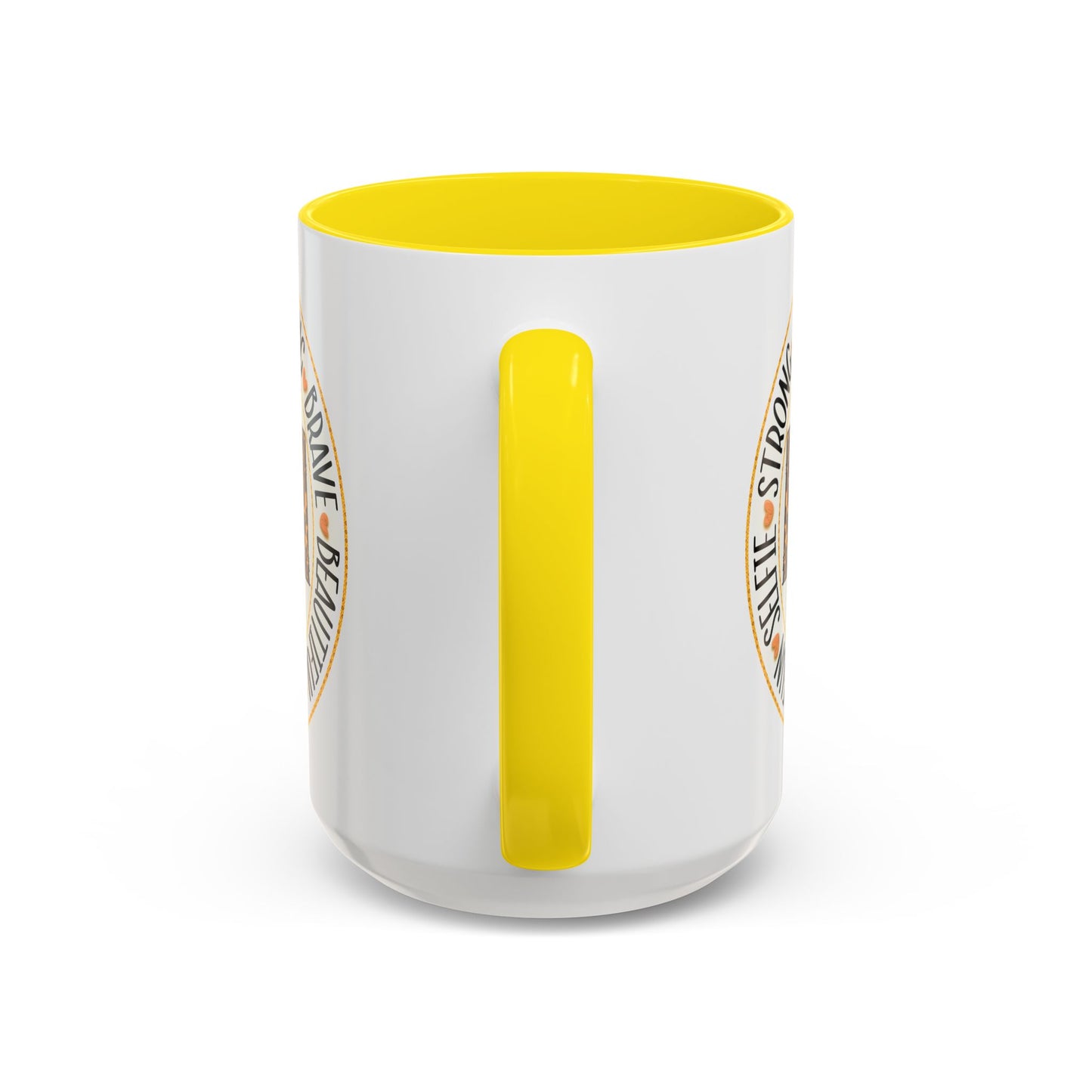 Mom Leopard Sunflower Coffee Mug — 'Mom' Floral Animal Print Accent Mug (11/15oz)