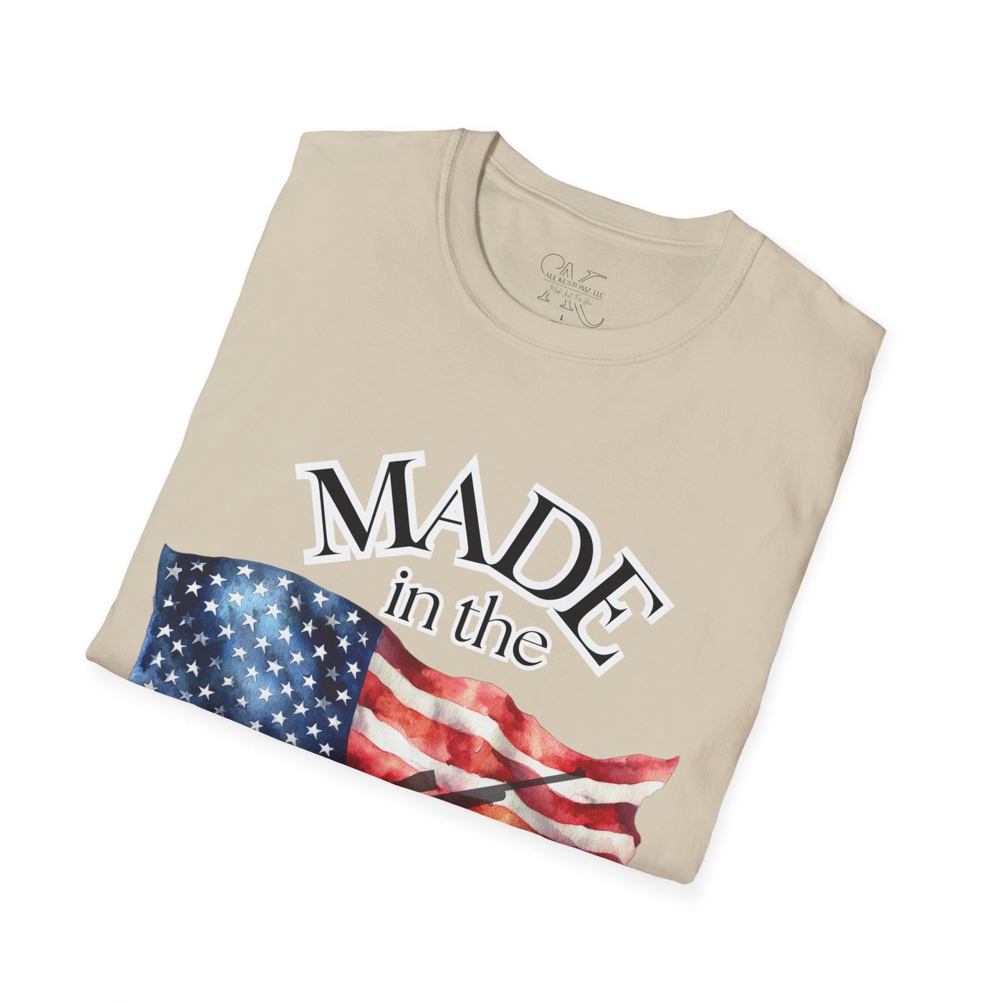 Made in the USA Flag T-Shirt — Patriotic American Pride Tee