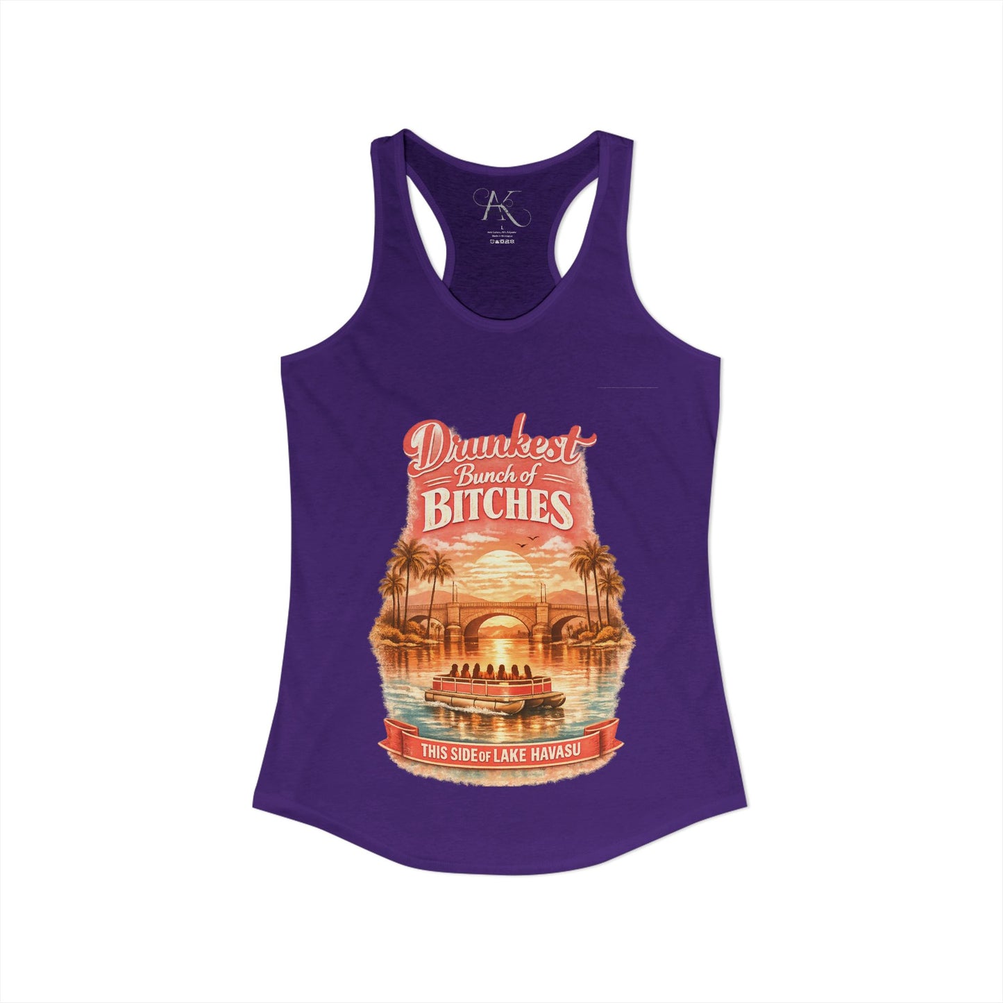 Drunkest Bunch - Lake Havasu Racerback Tank