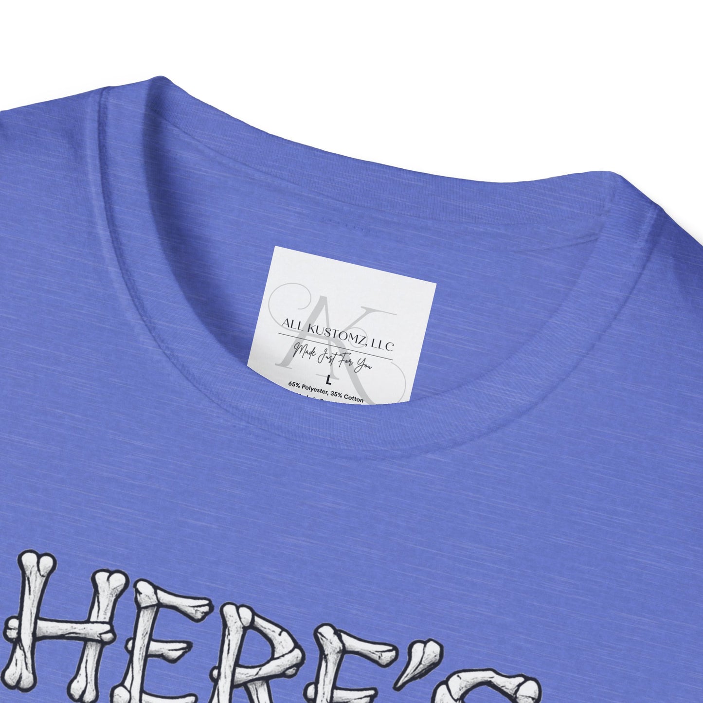 Here's Your World War T-Shirt — Edgy Skeleton Middle Finger Graphic Tee