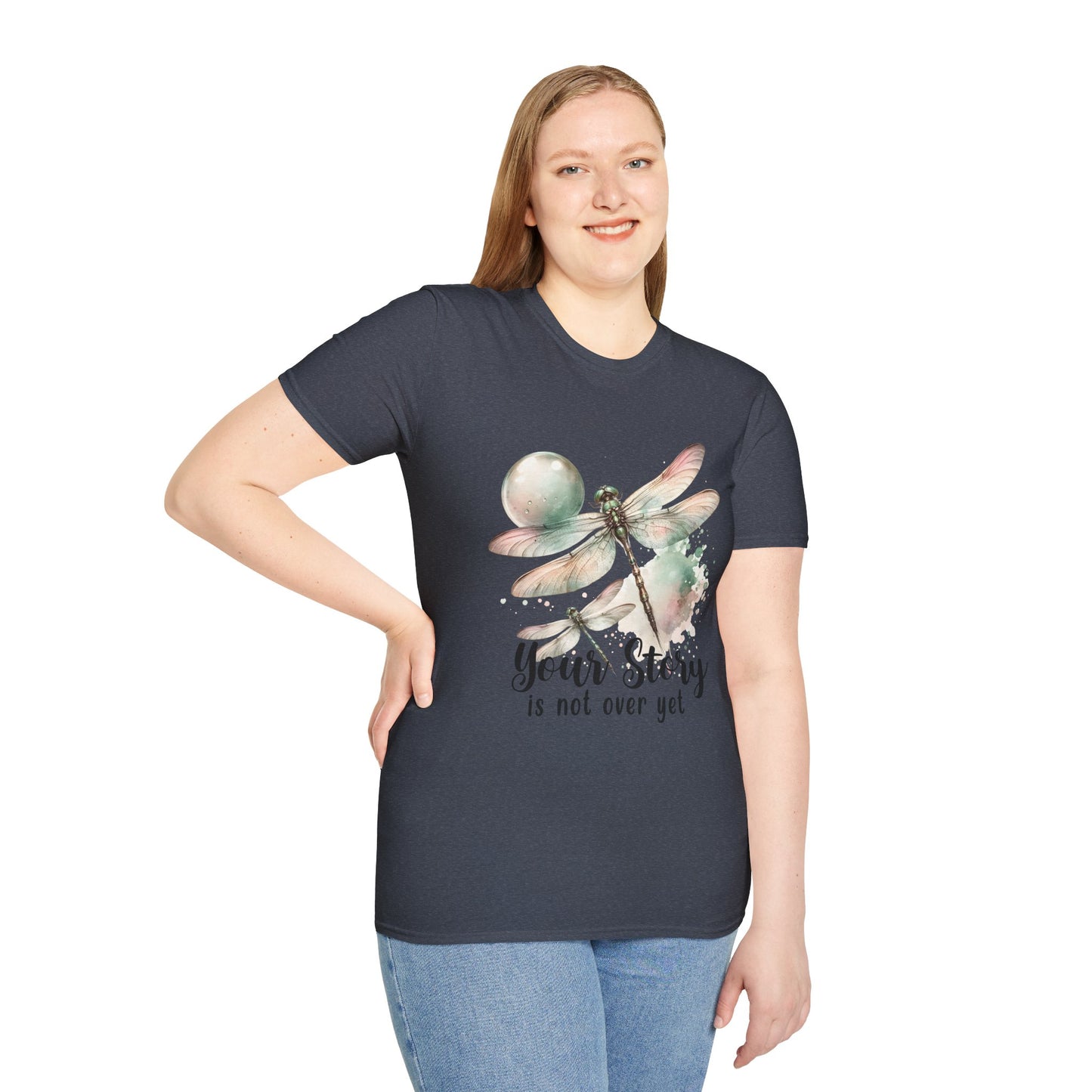 Dragonfly 'Your Story Is Not Over Yet' T-Shirt