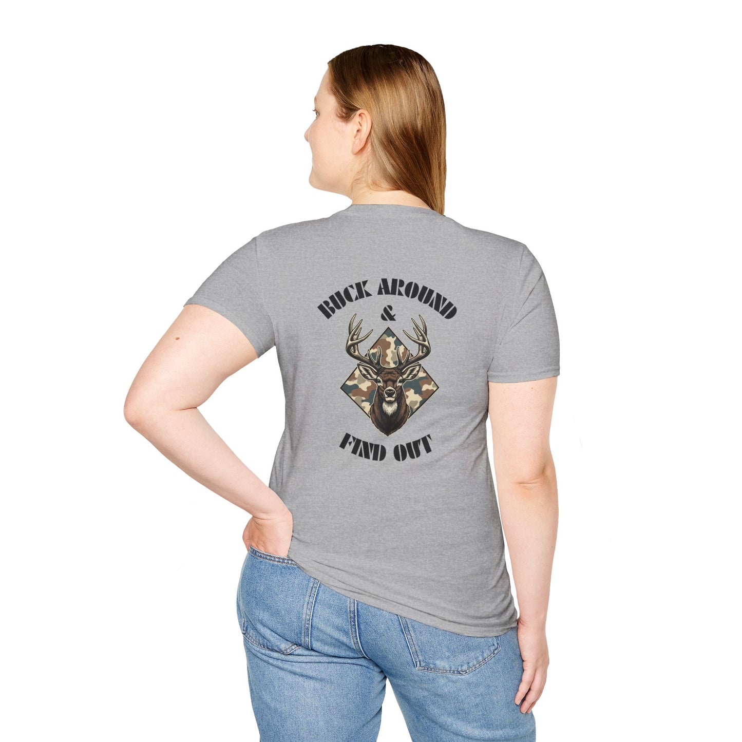 Buck Around and Find Out - Backside Design