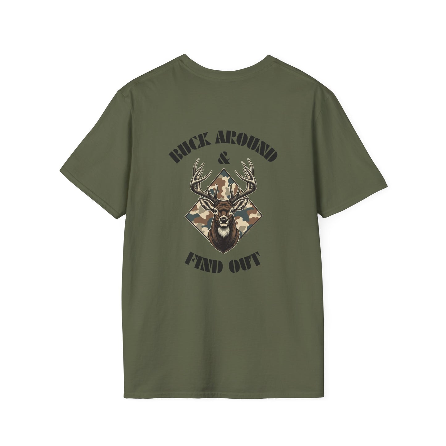 Buck Around and Find Out - Backside Design