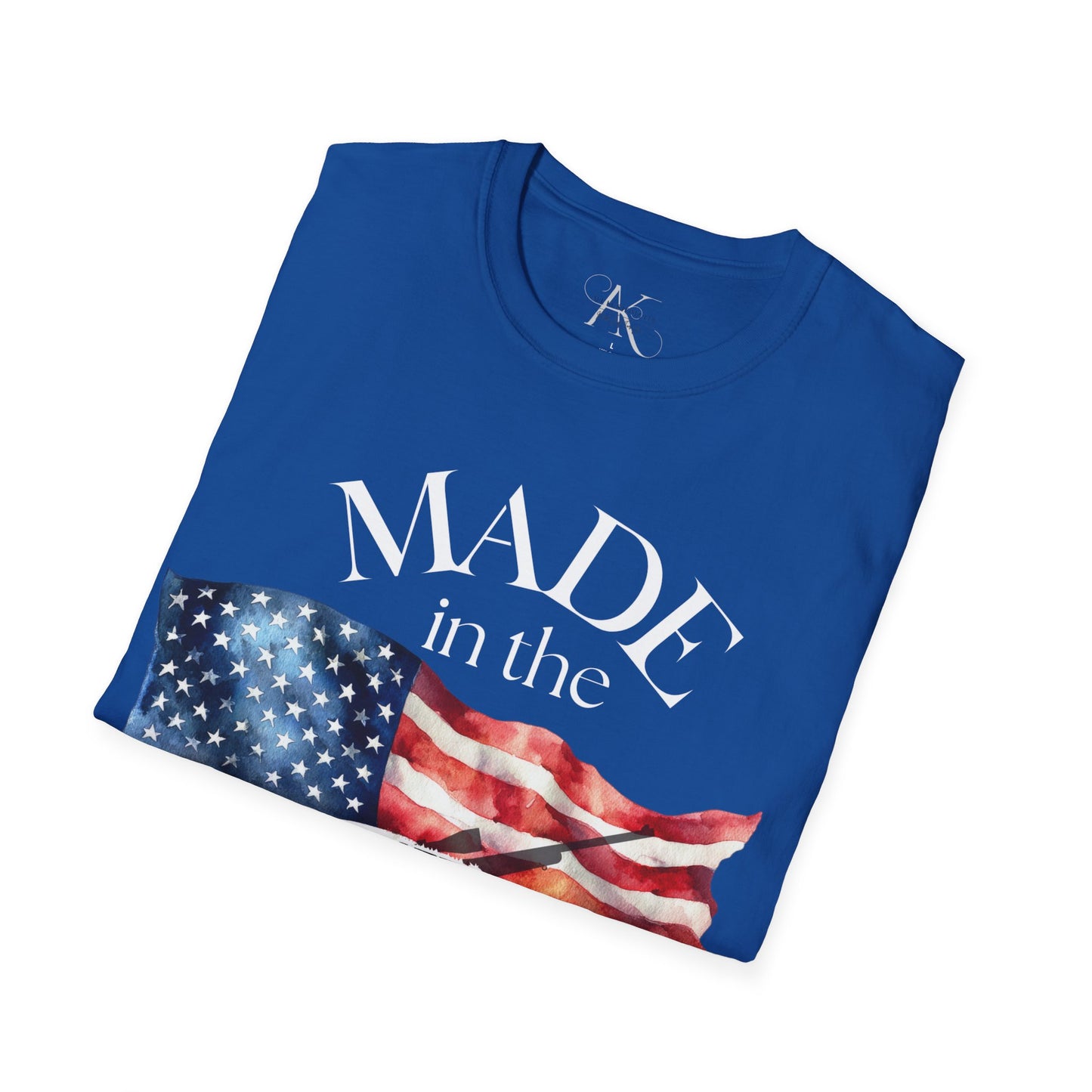 Made in the USA Flag T-Shirt — Patriotic American Pride Tee