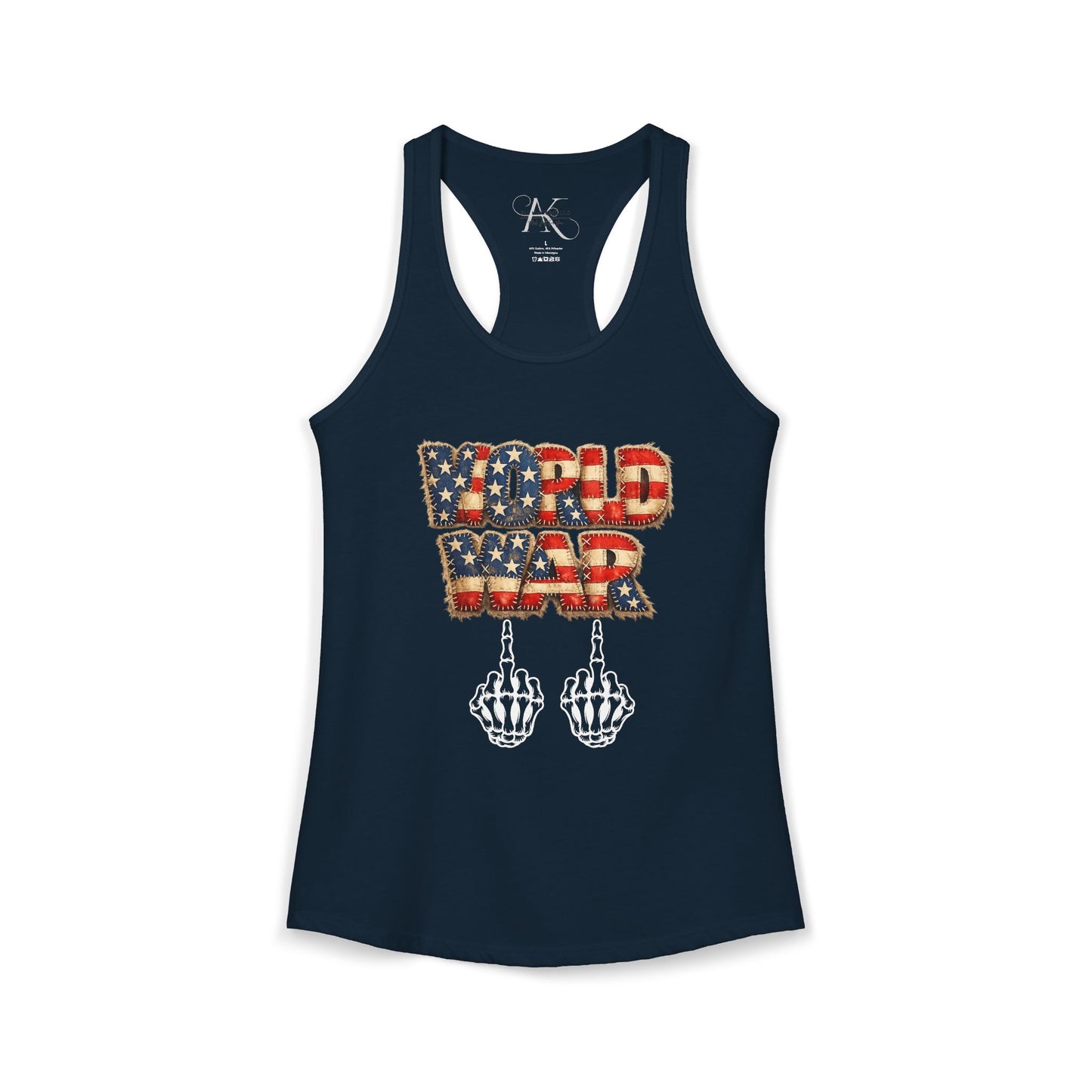 Women's Ideal Racerback Tank- World War 11