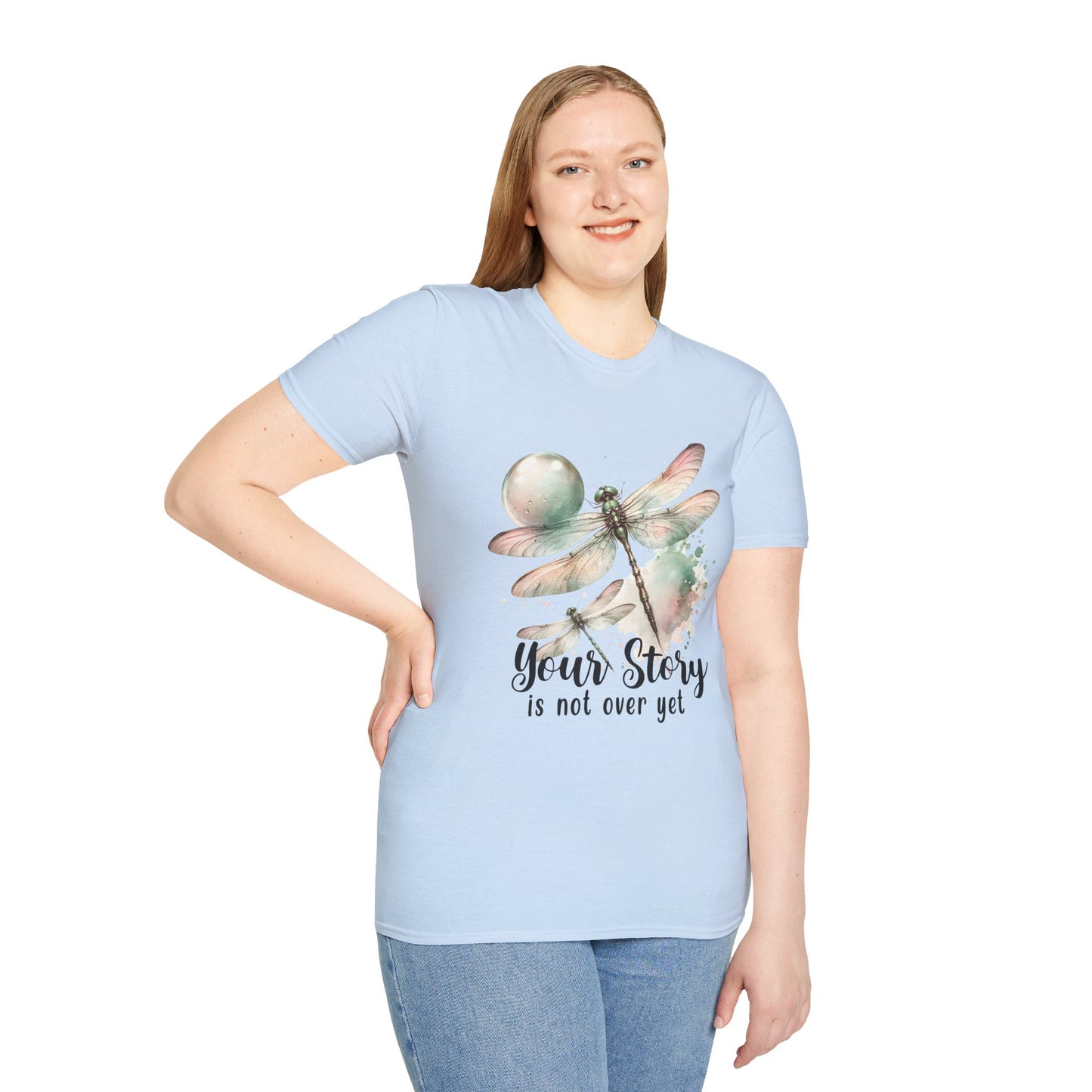 Dragonfly 'Your Story Is Not Over Yet' T-Shirt