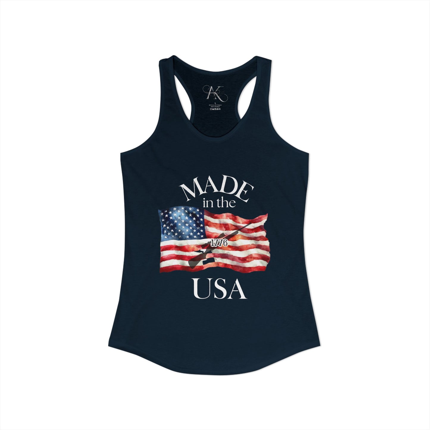 Made in the USA 1776 - Women's Ideal Racerback Tank