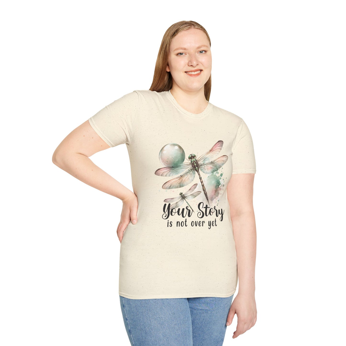 Dragonfly 'Your Story Is Not Over Yet' T-Shirt