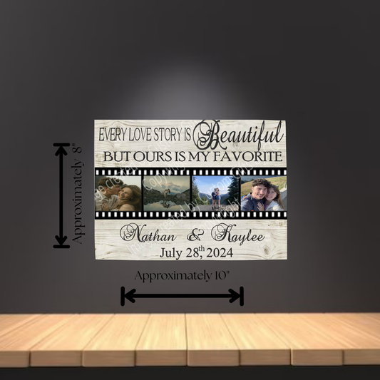 Custom 8"x 10" Plaque