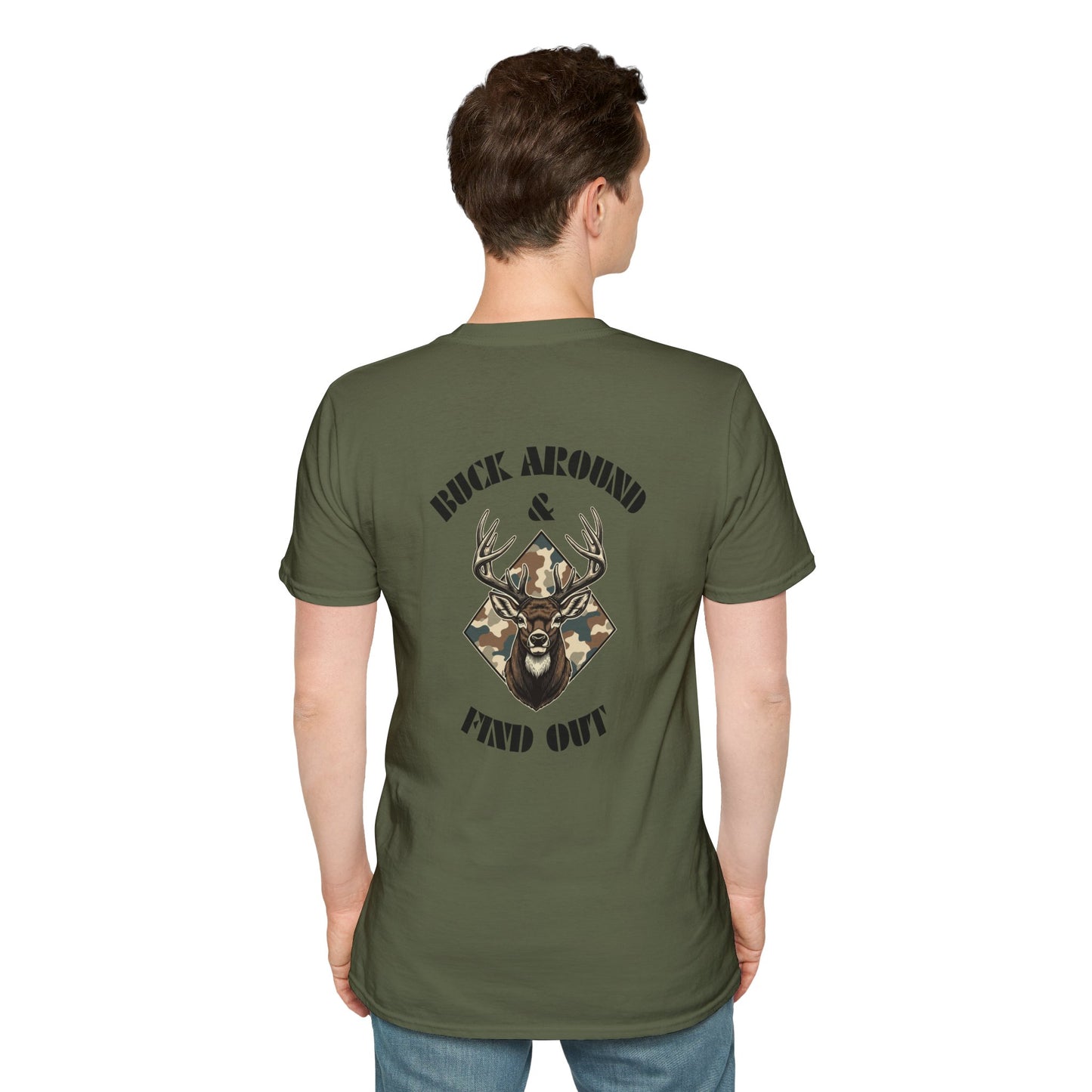 Buck Around and Find Out - Backside Design