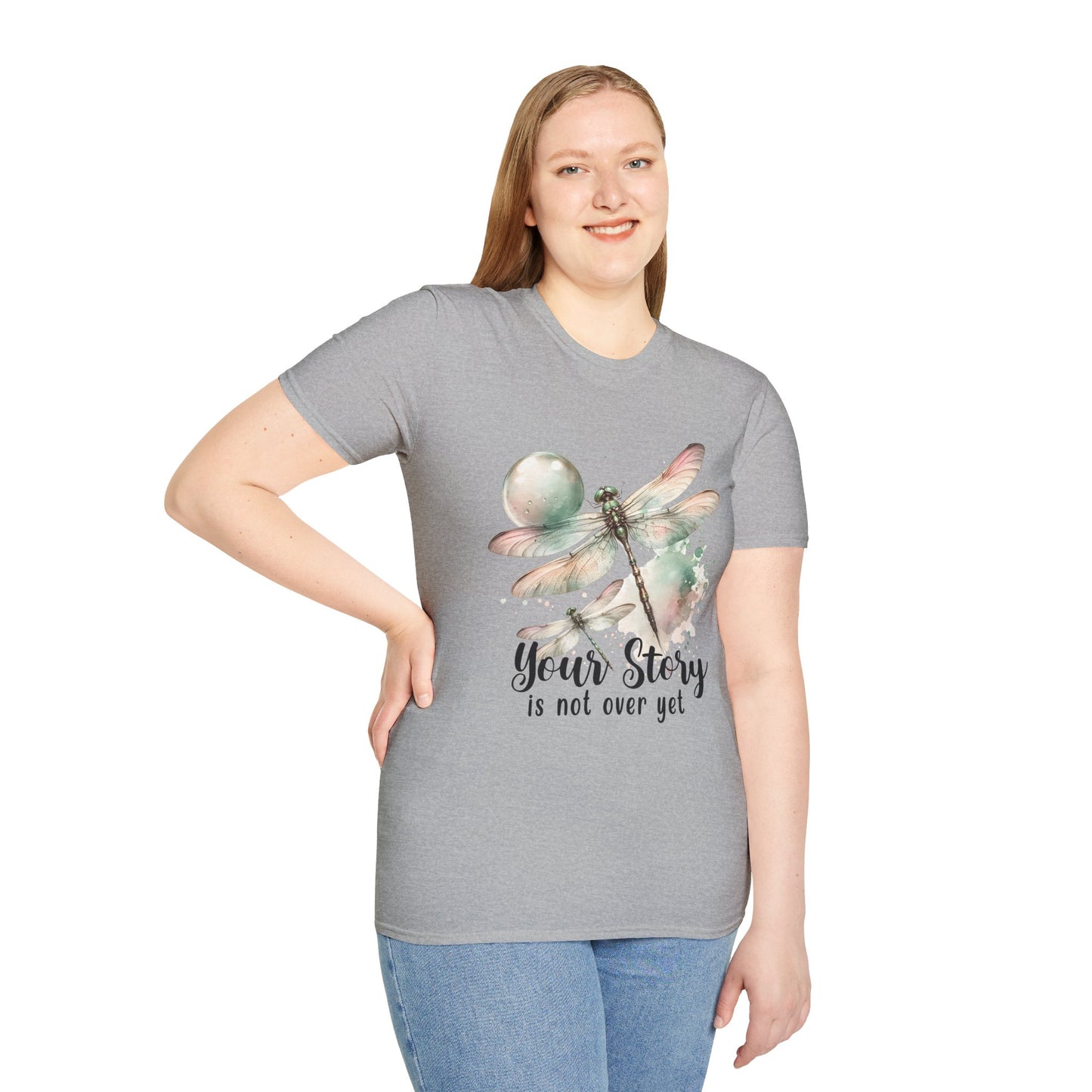 Dragonfly 'Your Story Is Not Over Yet' T-Shirt