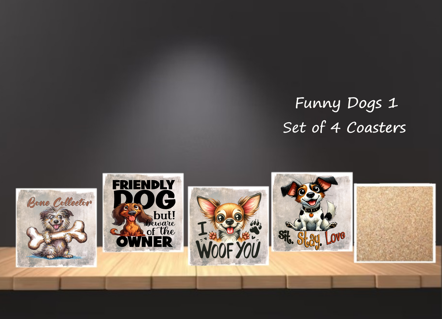 Custom Coasters Set of 4