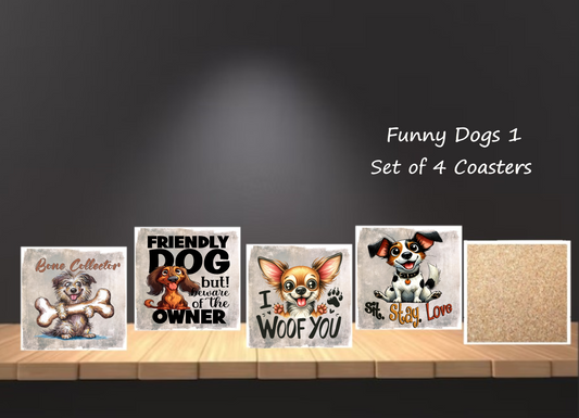 Custom Coasters Set of 4